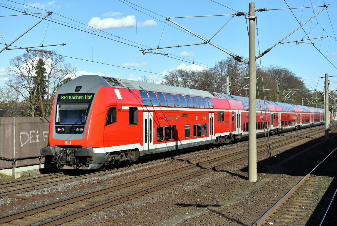 RE1 Aachen Hbf Köln-Lövenich