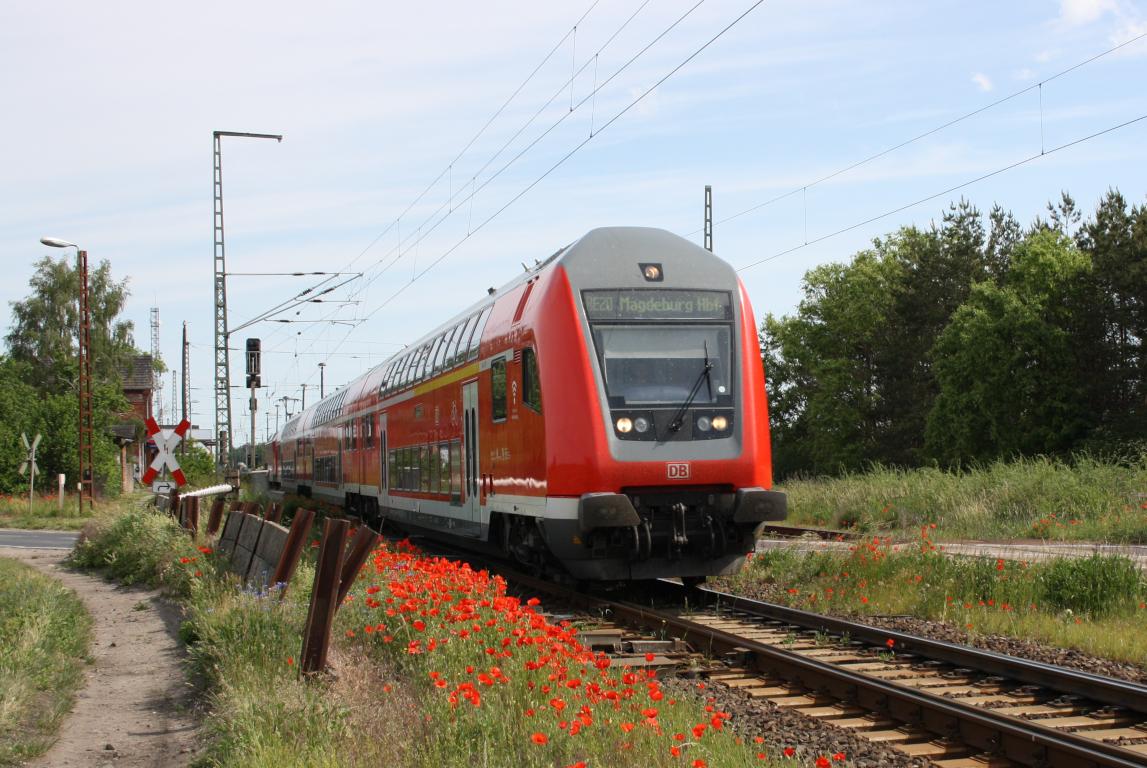 RE20 Magdeburg Hbf Angern-Rogätz