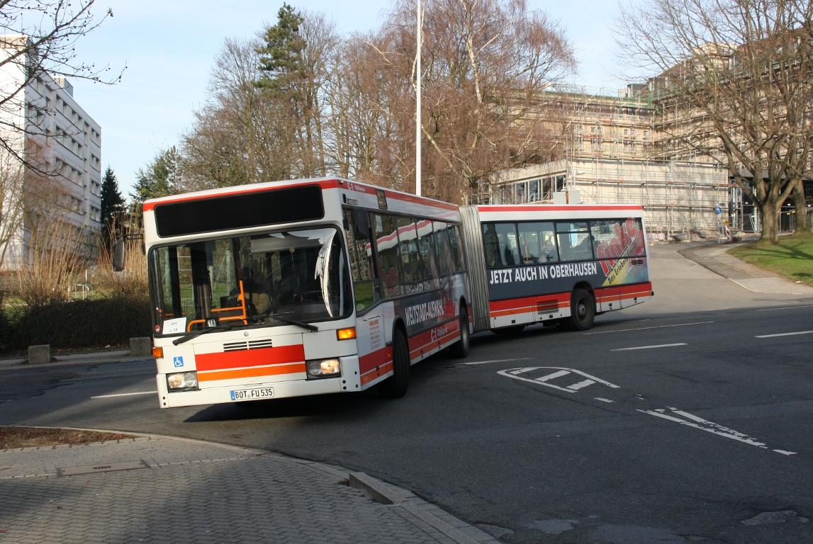 U18SEV Mülheim an der Ruhr Hbf zwischen MH-Christianstraße und MH-Gracht
