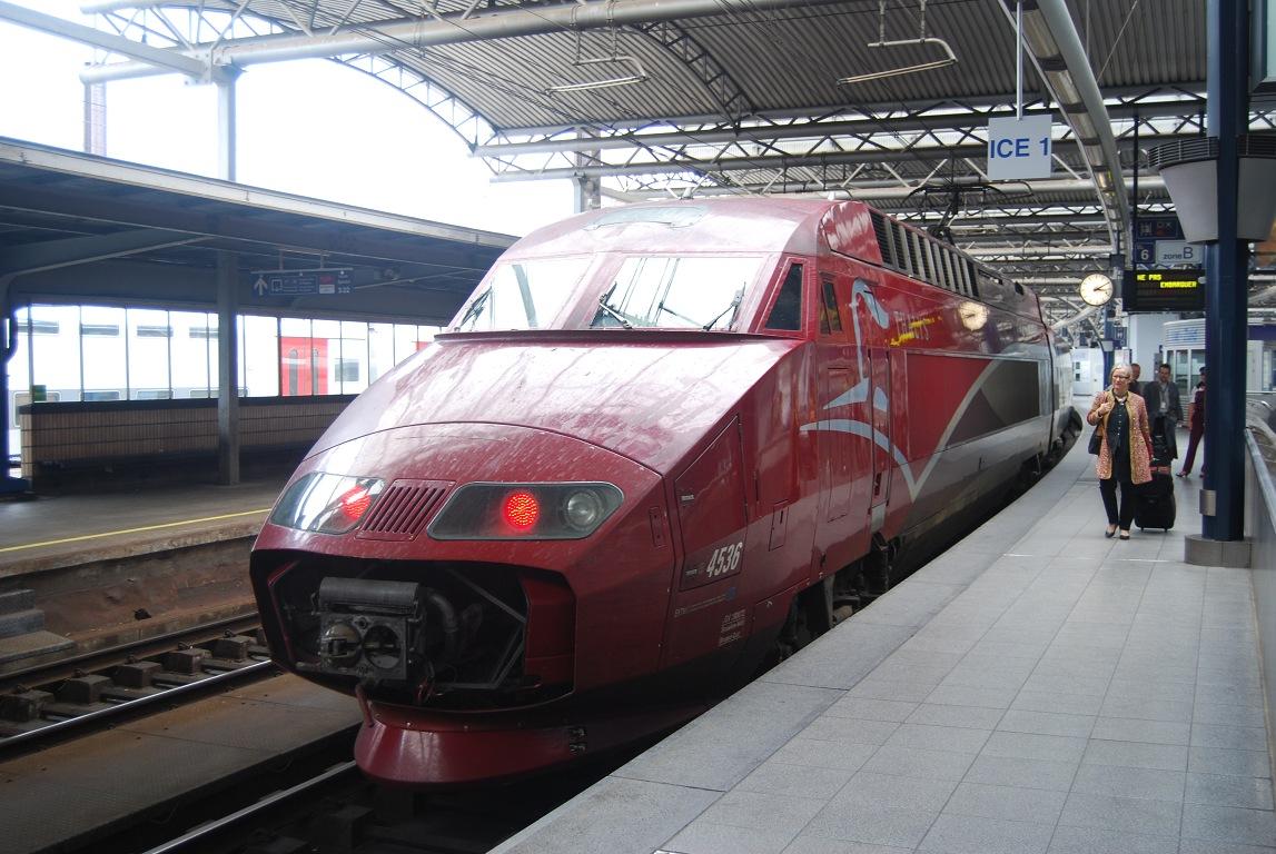 Thalys Paris-Gare du Nord Brüssel-Zuid