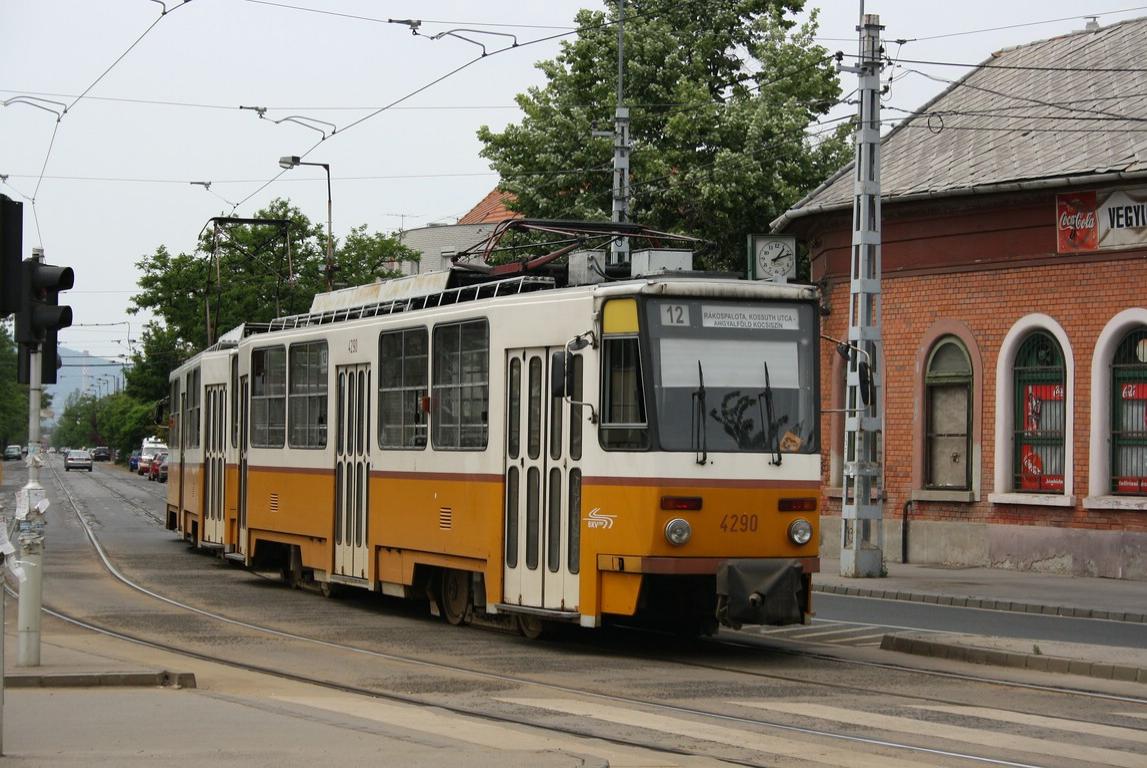 12 Angyalföld kocsiszín Rákospalota Újpest vasútálomás