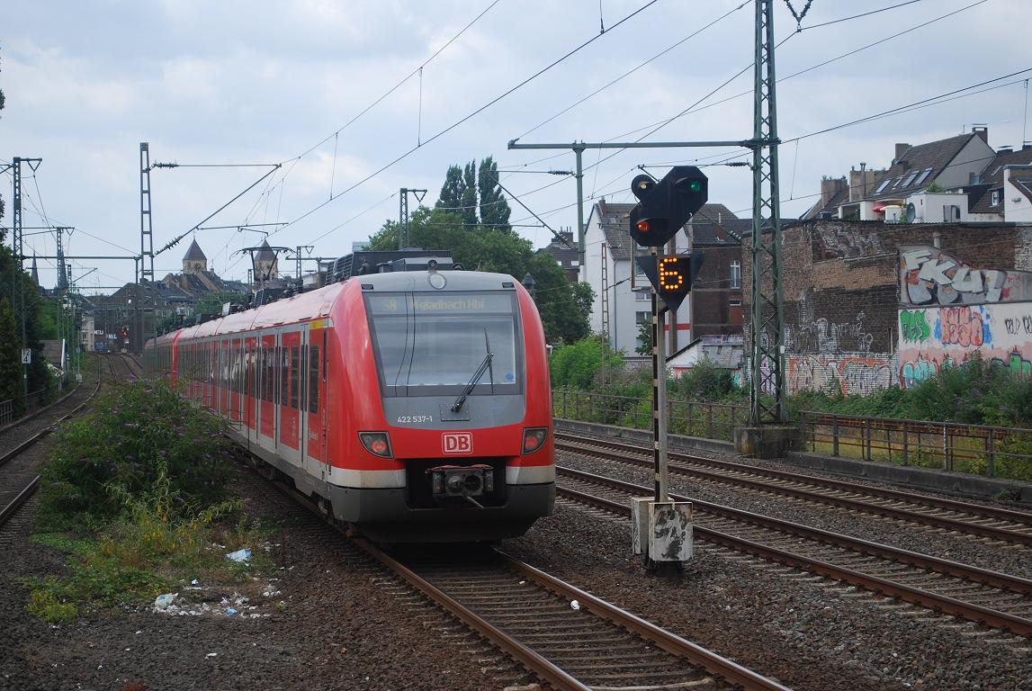 S8 Mönchengladbach Hbf Düsseldorf-Flingern