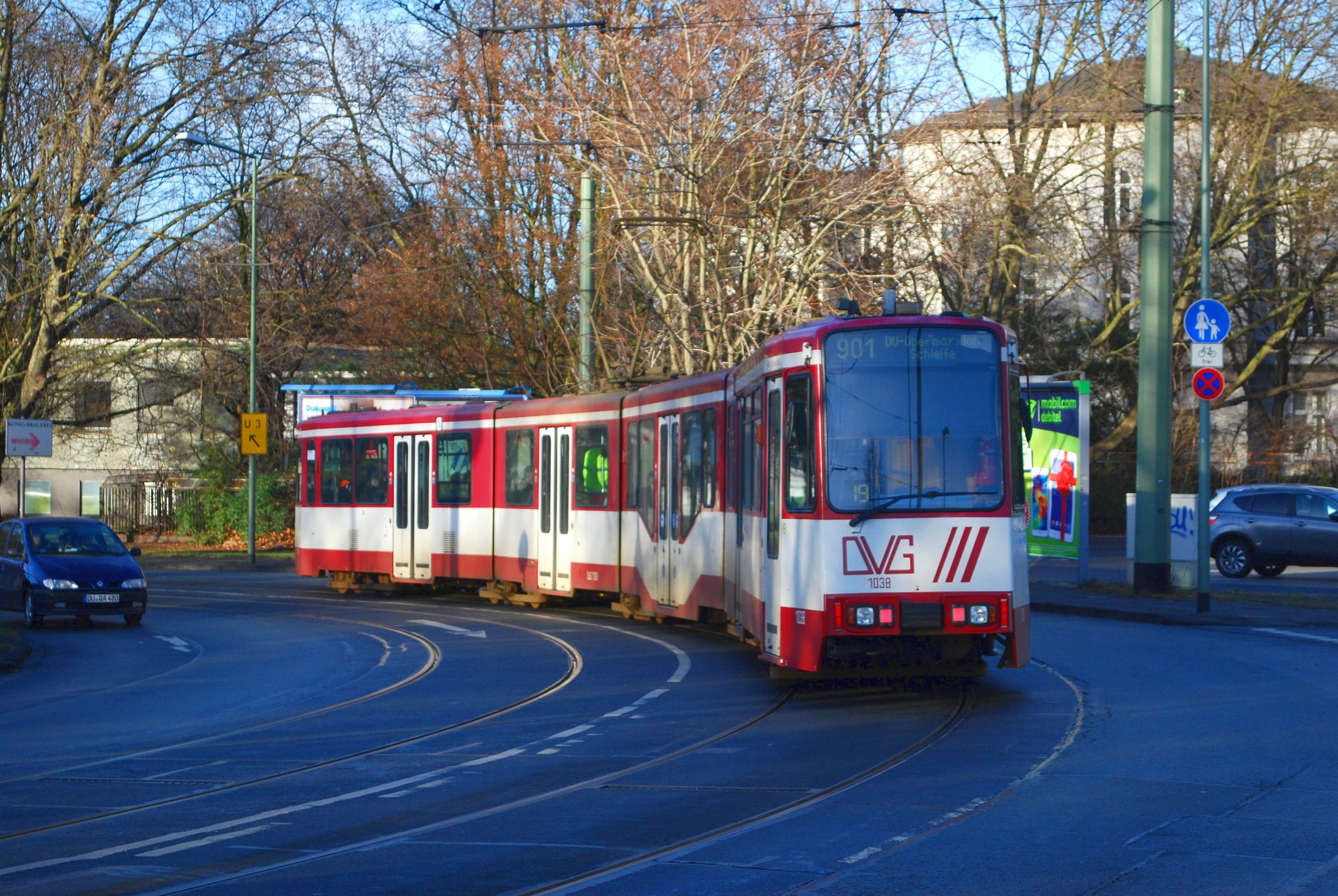 901 DU-Obermarxloh Schleife DU-Ruhrort Bf