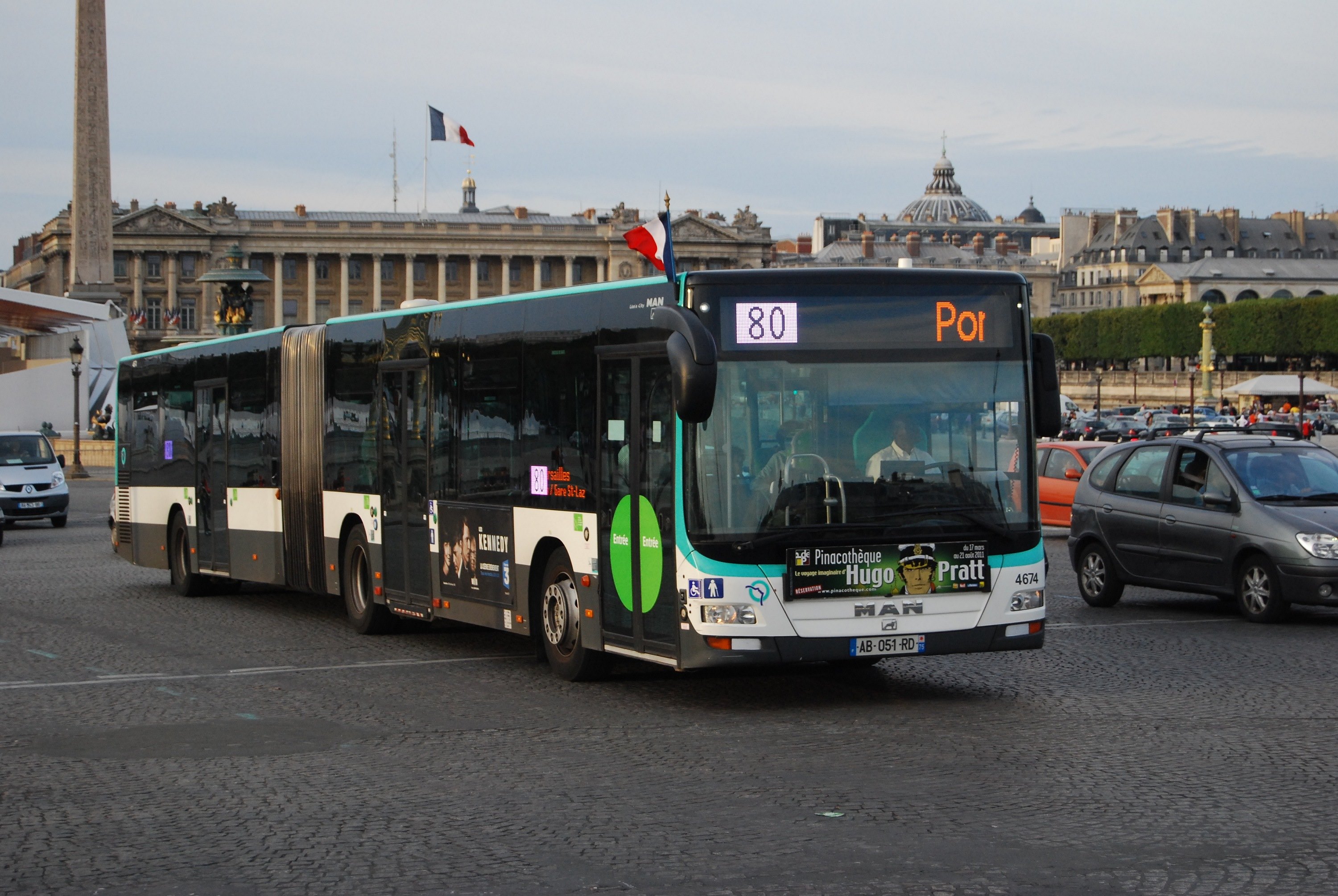 80 Porte de Versailles Place de la Concorde