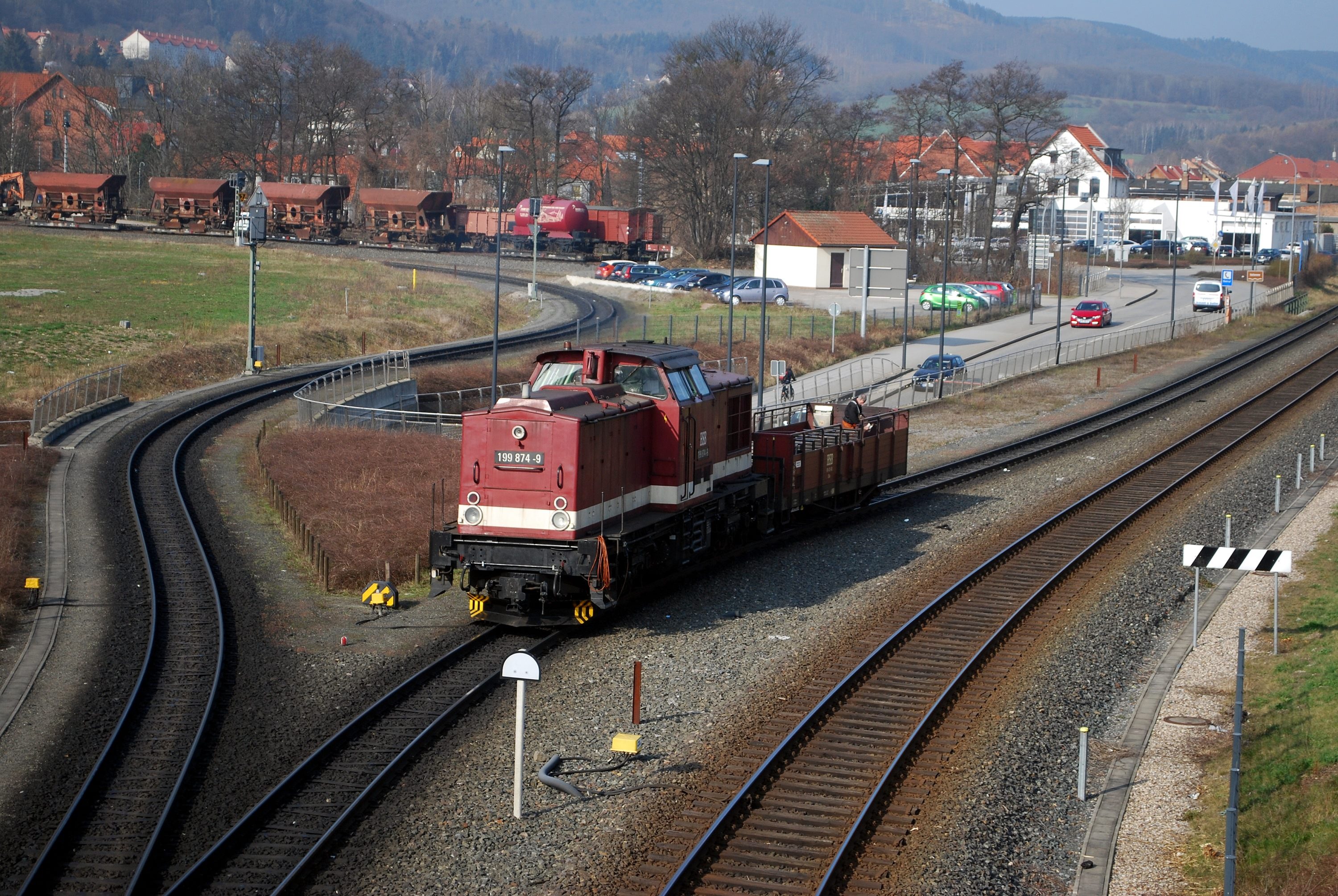 Betriebsfahrt  Wernigerode Hbf