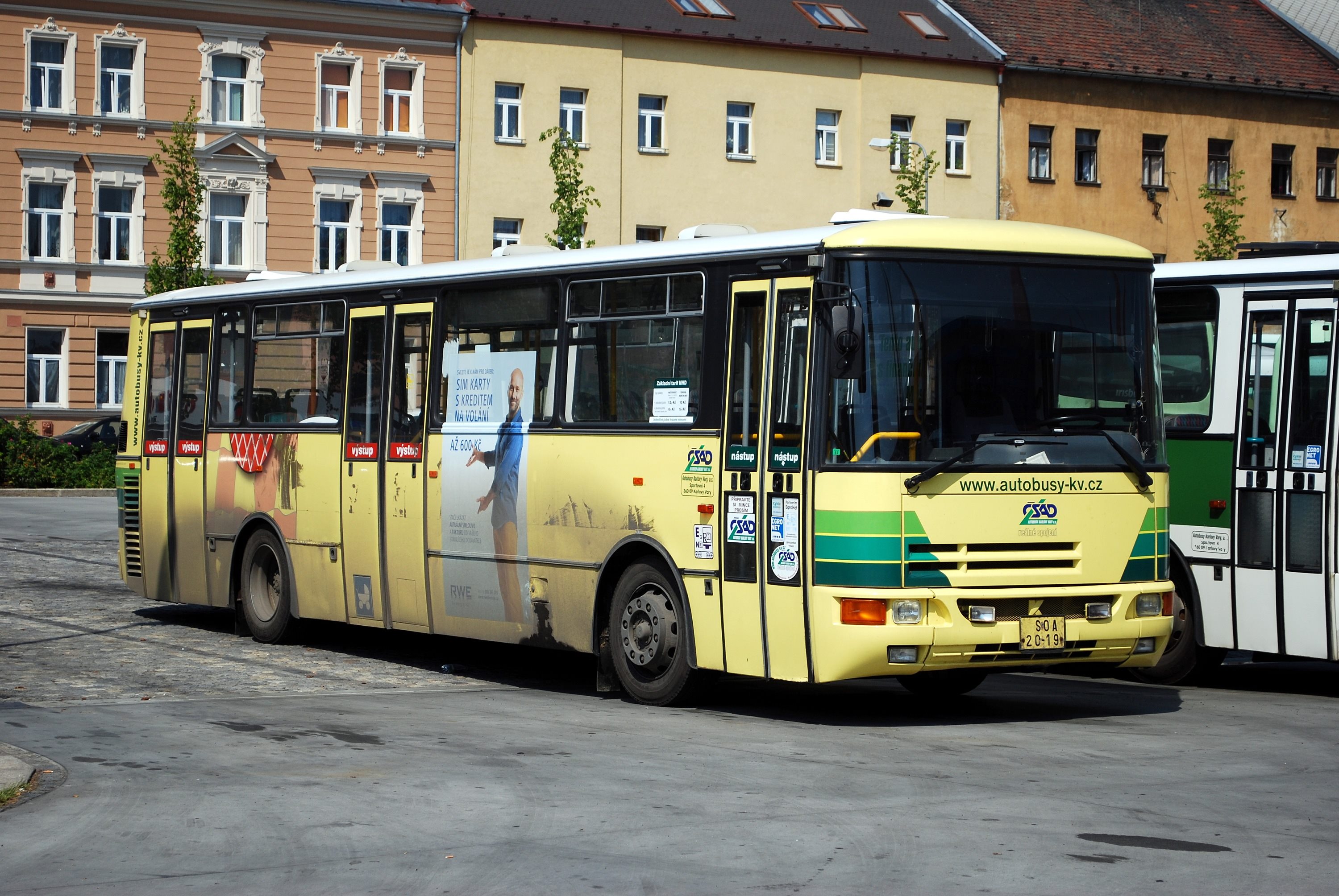 D Dienstfahrt Autobusové nádraží