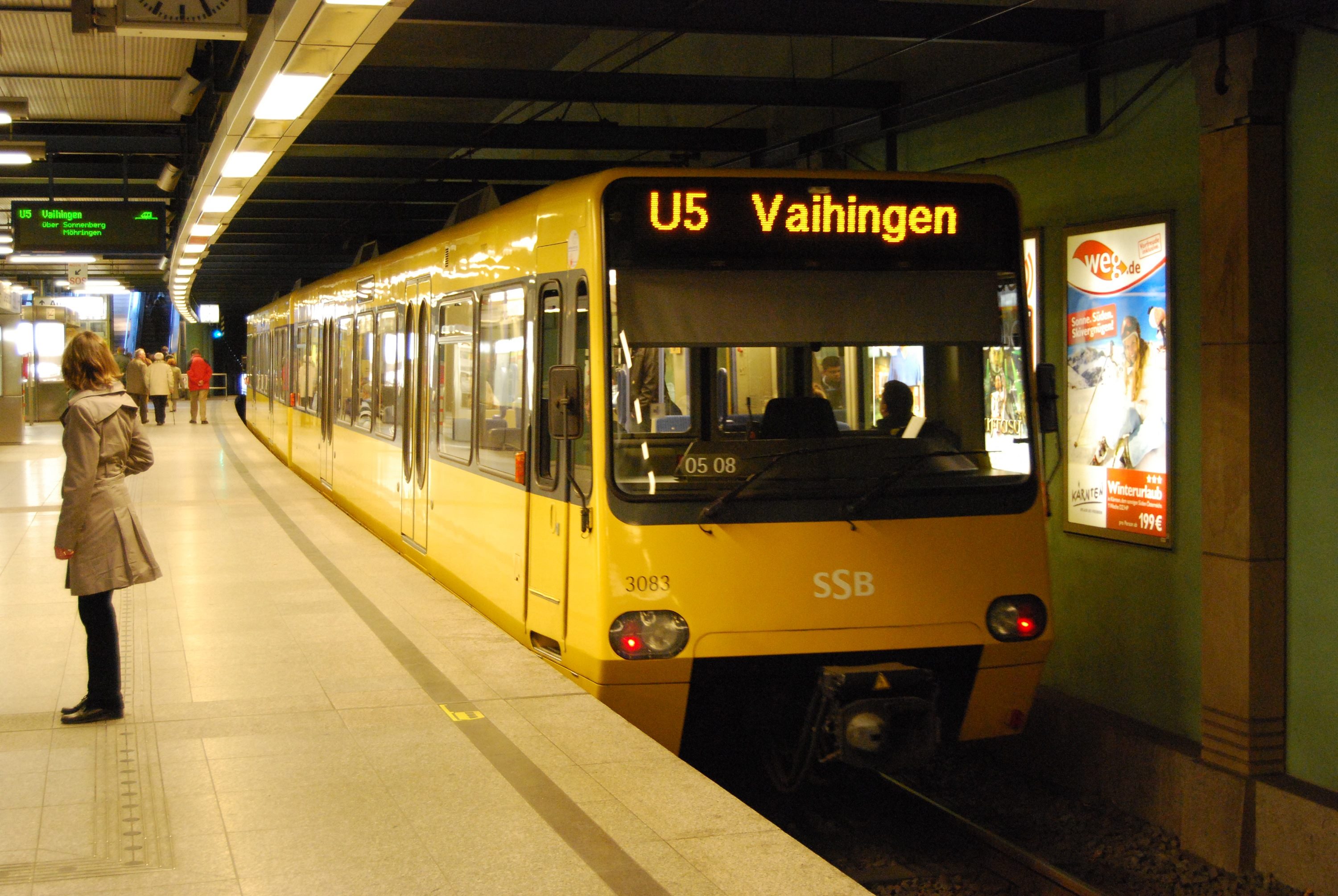 U5 S-Vaihingen S-Degerloch