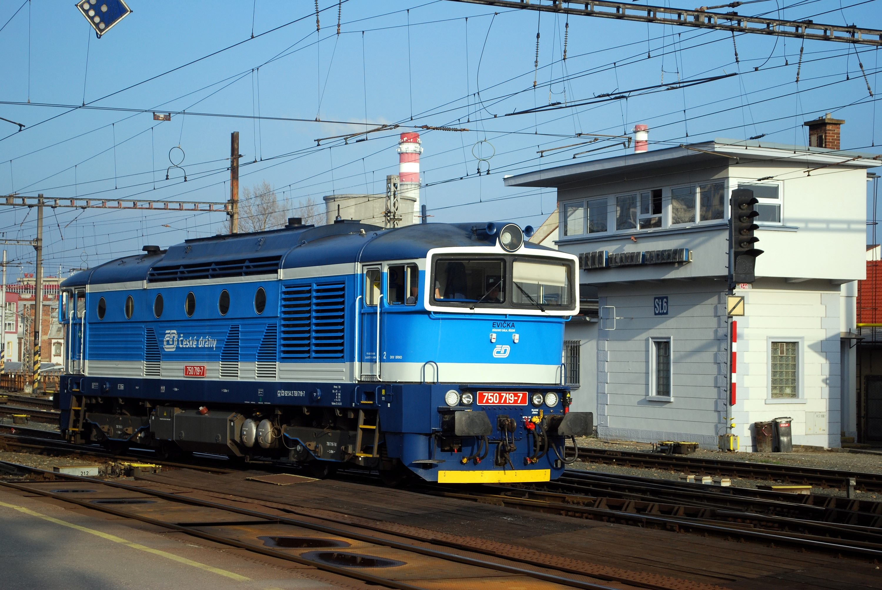 Lokomotiven  Brno hl.n.