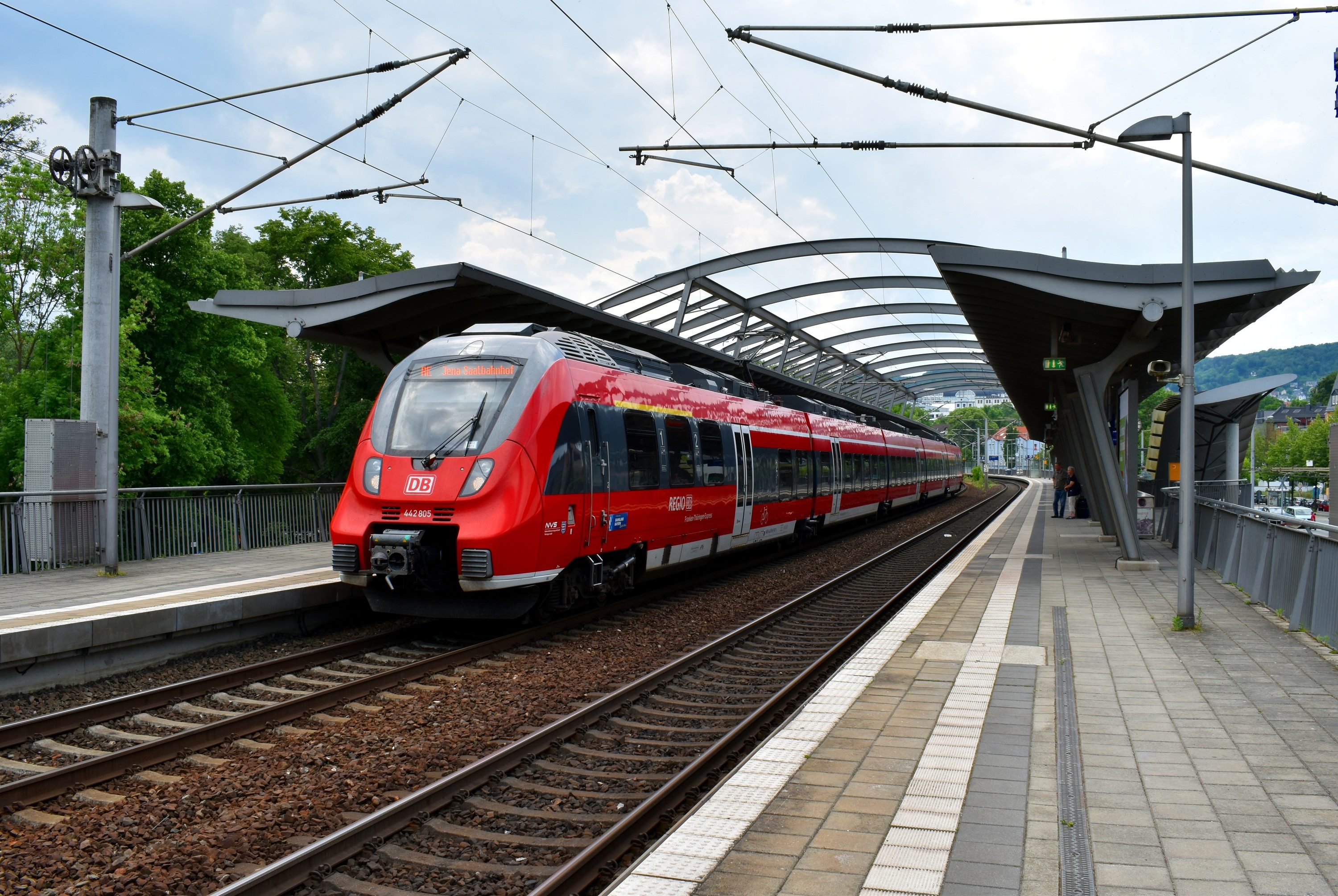 RE18 Jena-Saalbahnhof Jena-Paradies