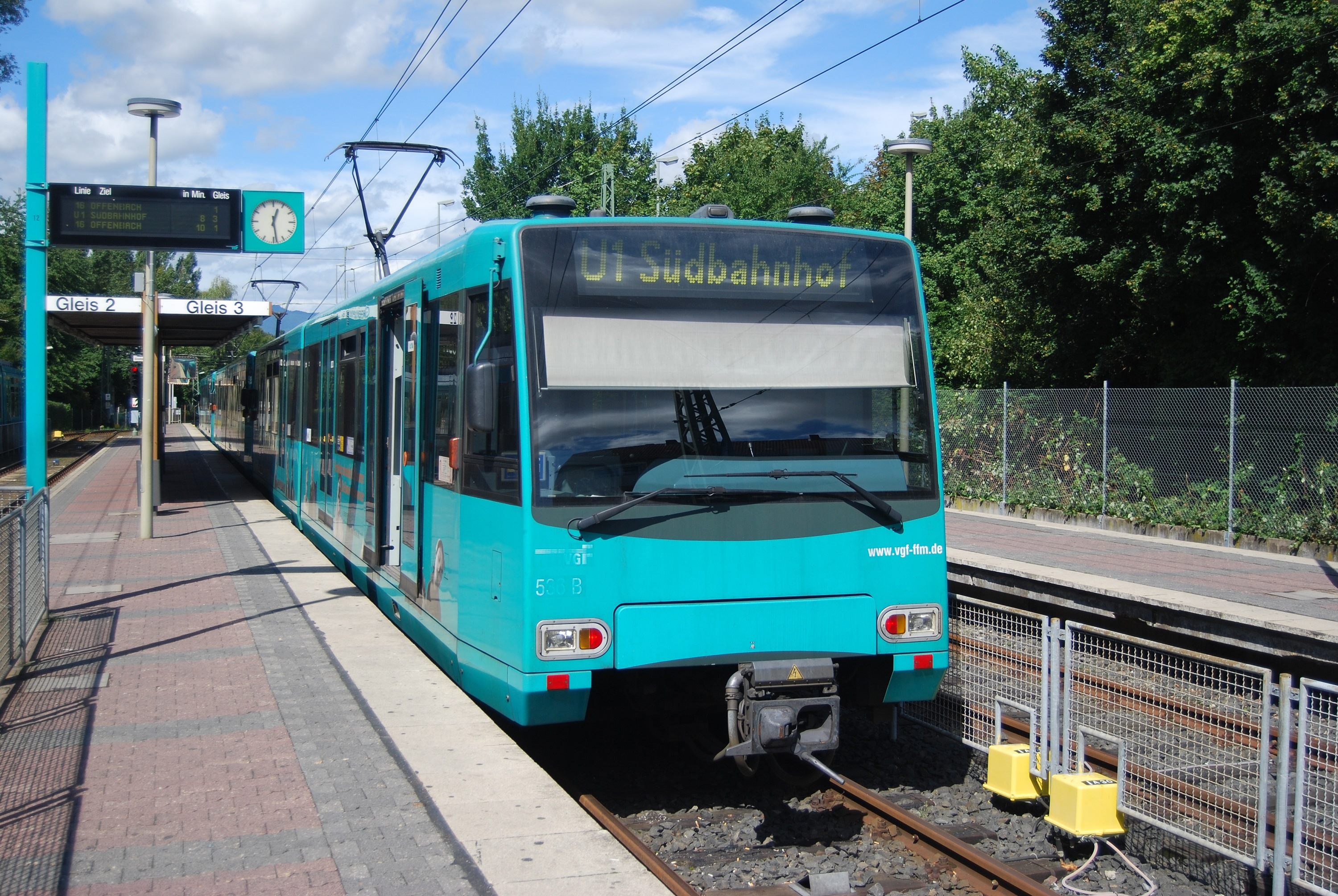 U1 F-Südbahnhof F-Ginnheim
