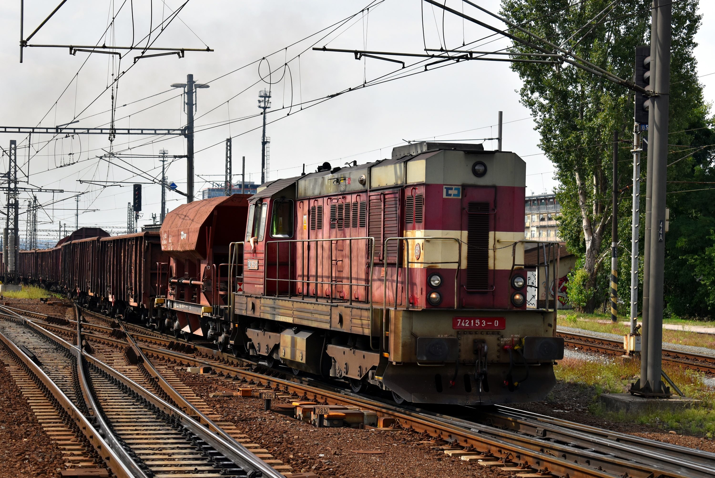 Güterverkehr  Praha-Libe&#328; 