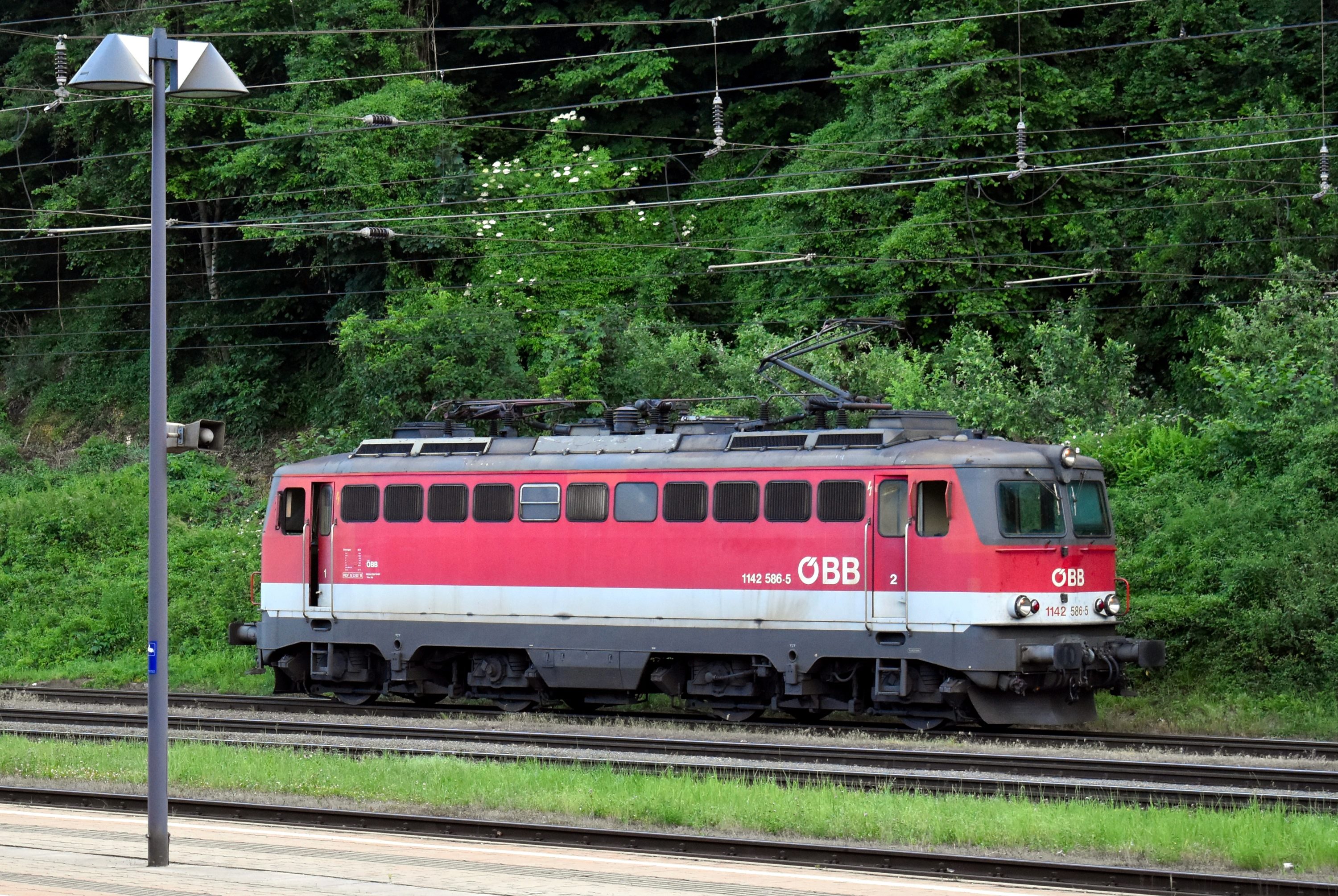 Lokomotiven  Leoben Hbf