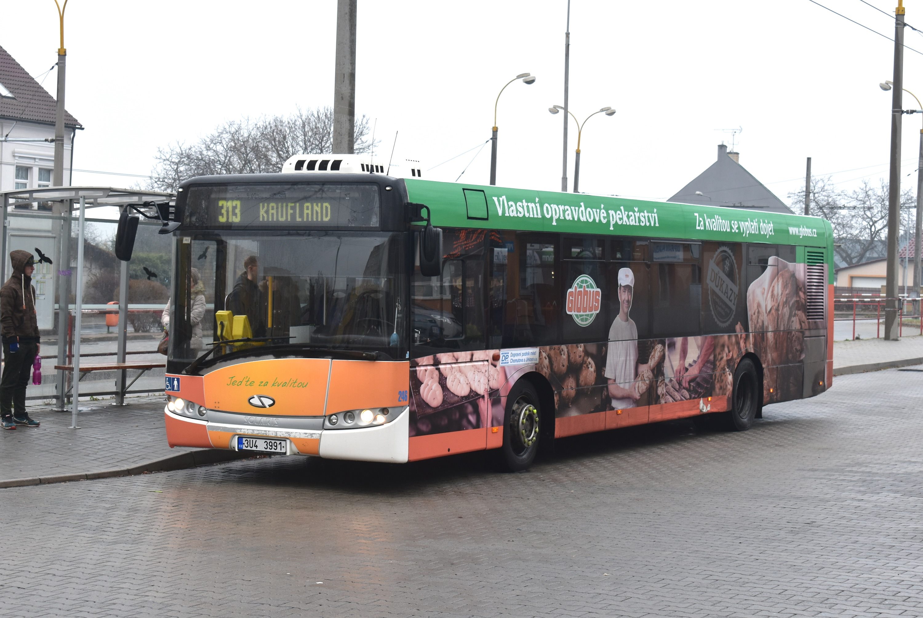 313 Kaufland Jirkov-Autobusové nádraží­