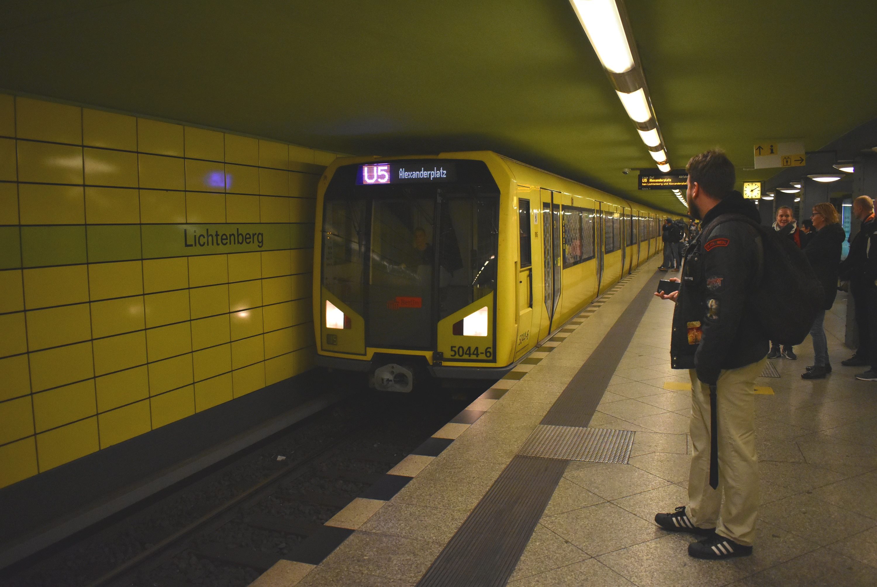 U5 B-Alexanderplatz B-Lichtenberg