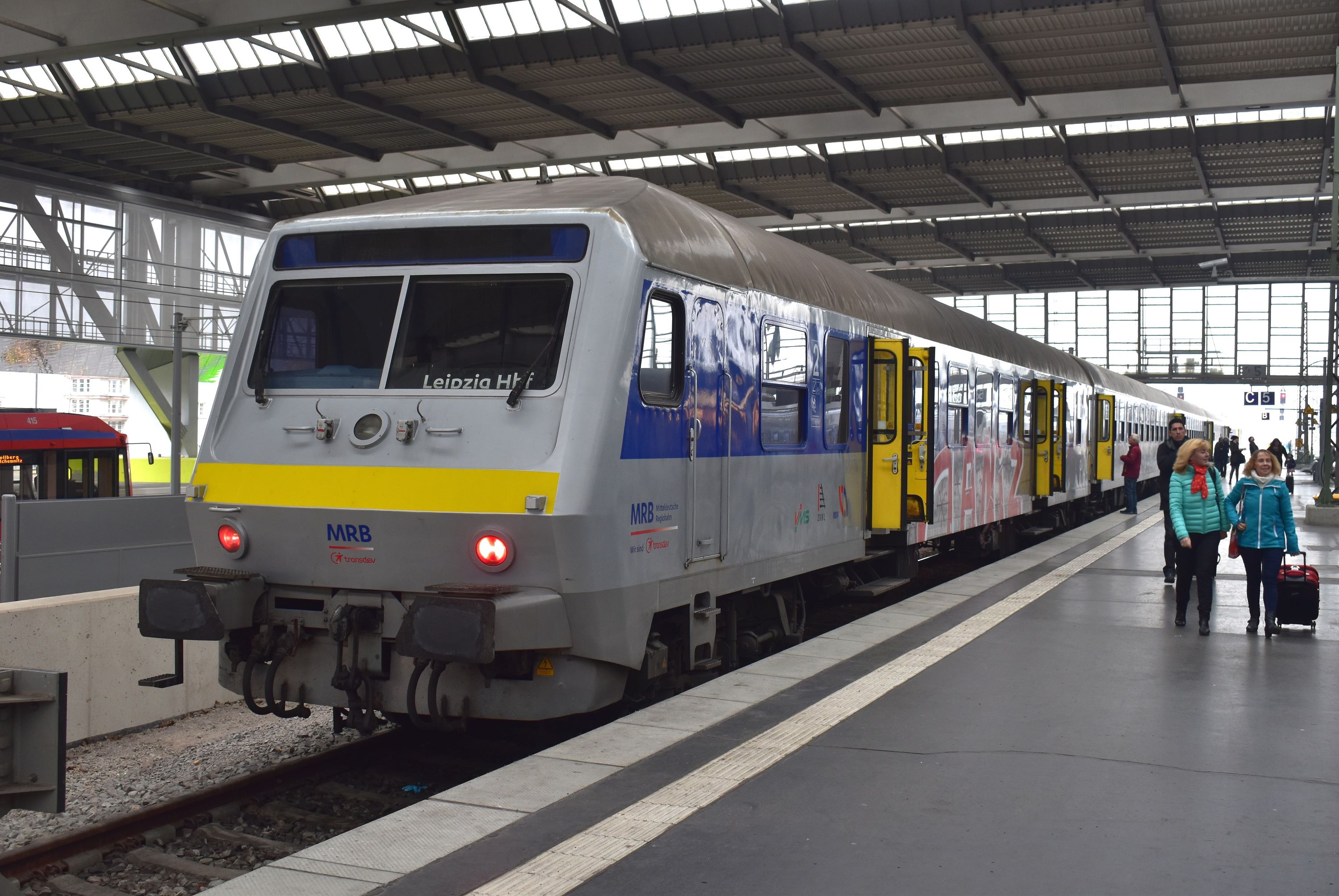 RE6 Leipzig Hbf Chemnitz Hbf