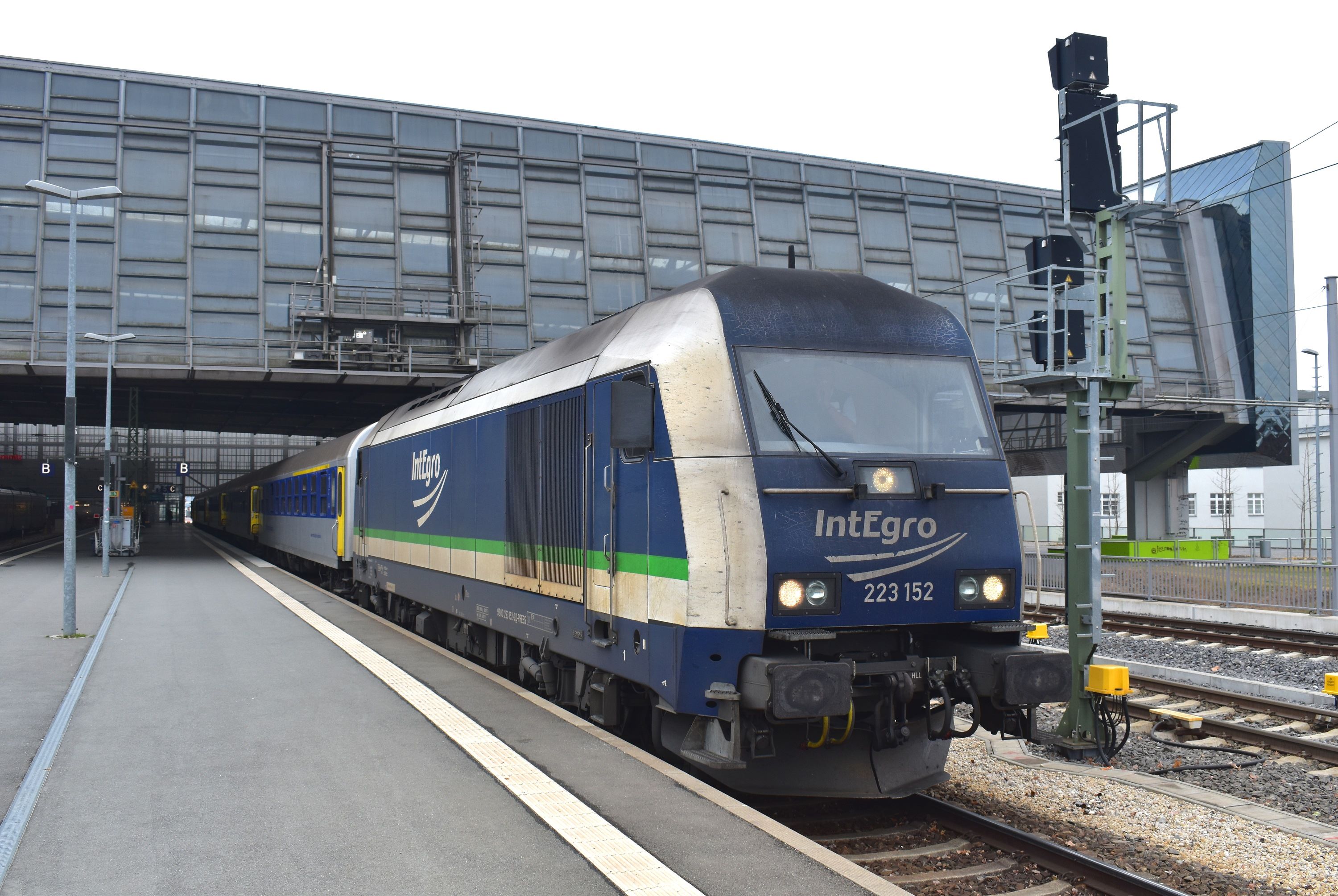 RE6 Leipzig Hbf Chemnitz Hbf