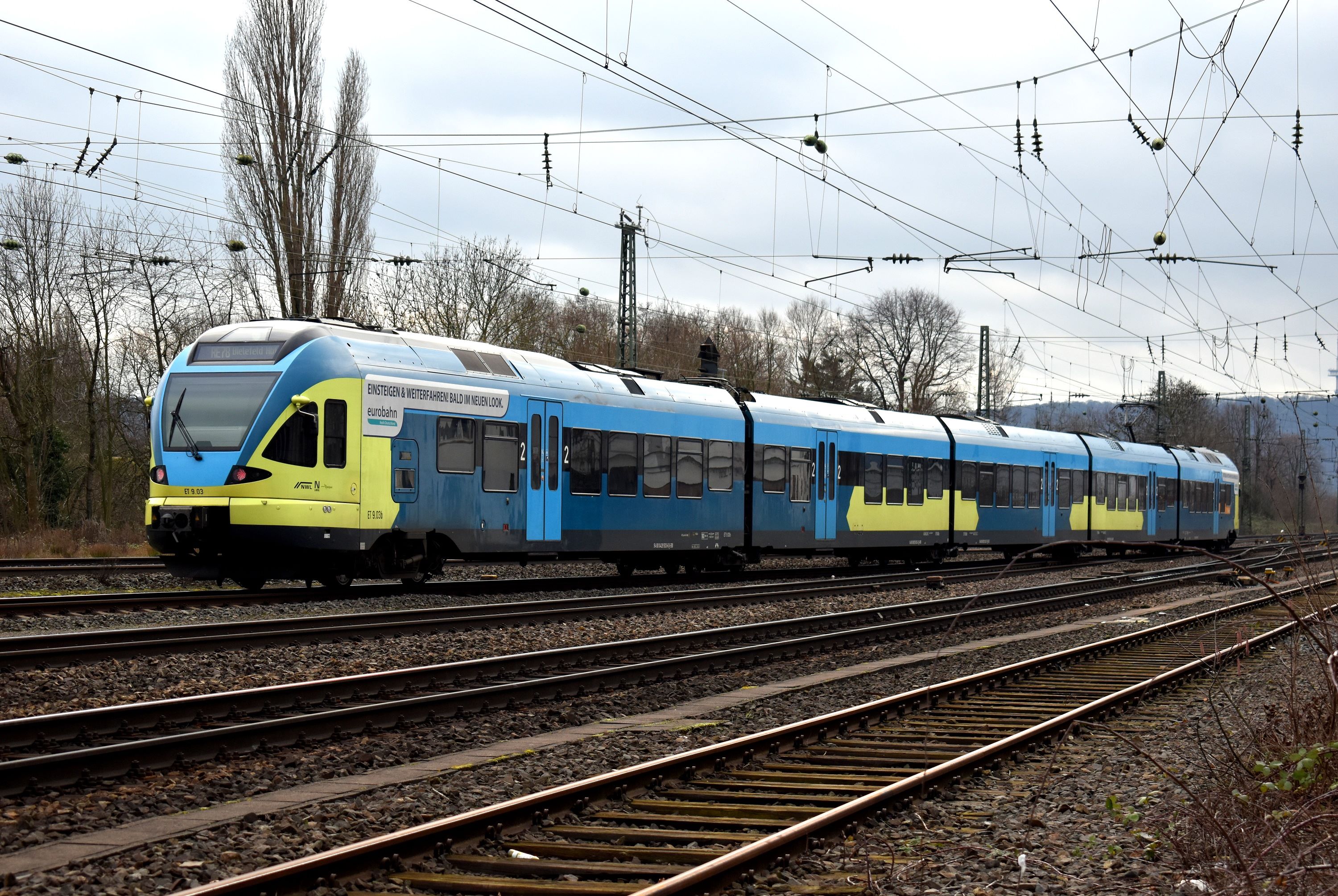 RE78 Bielefeld Hbf Minden