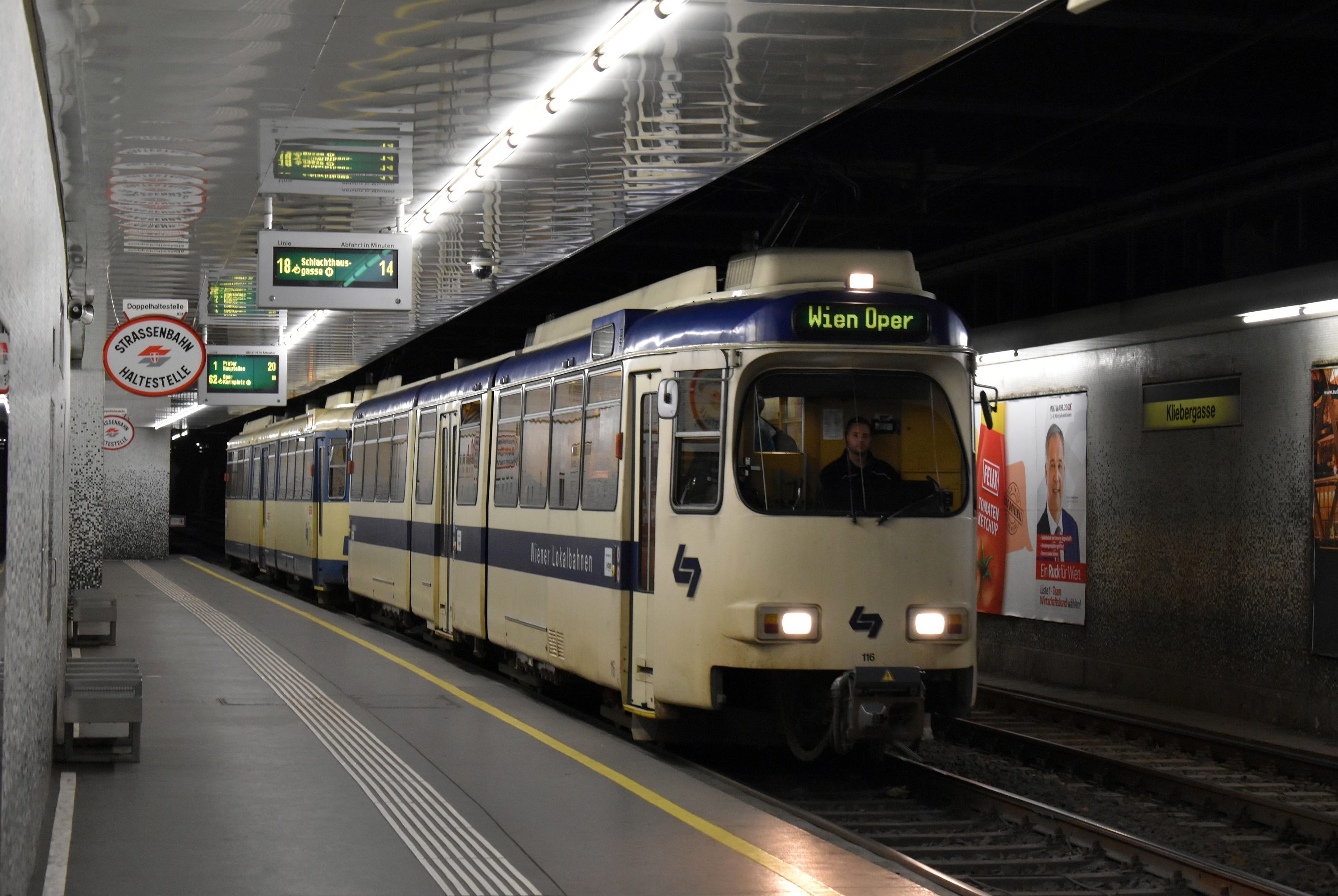 WLB Wien-Oper Wien-Kliebergasse