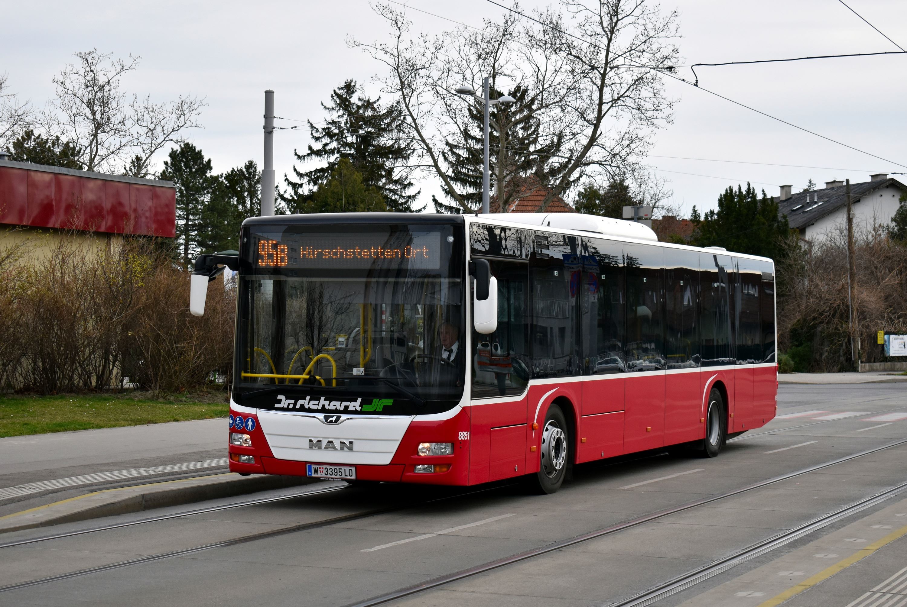 95B Hirschstetten Ort Prinzgasse