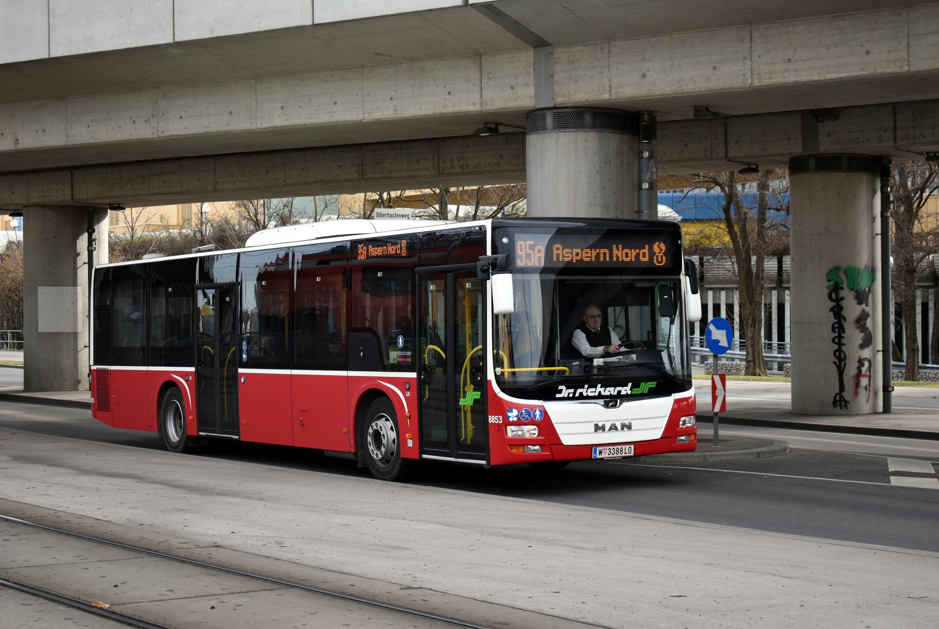 95A Aspern Nord Bf (Swien) Donauspital