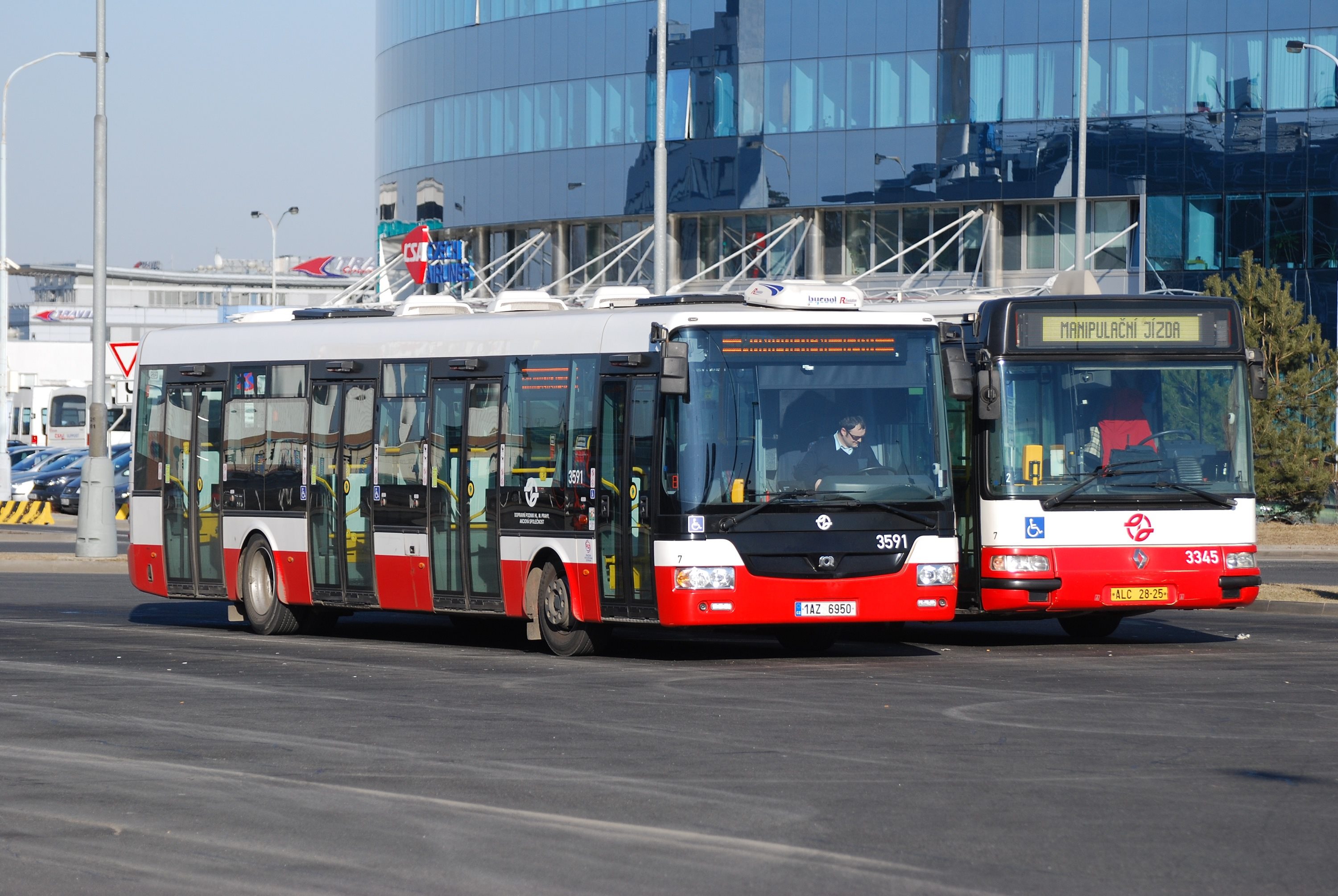 D Dienstfahrt Letišt&#283; Ruzyn&#283;