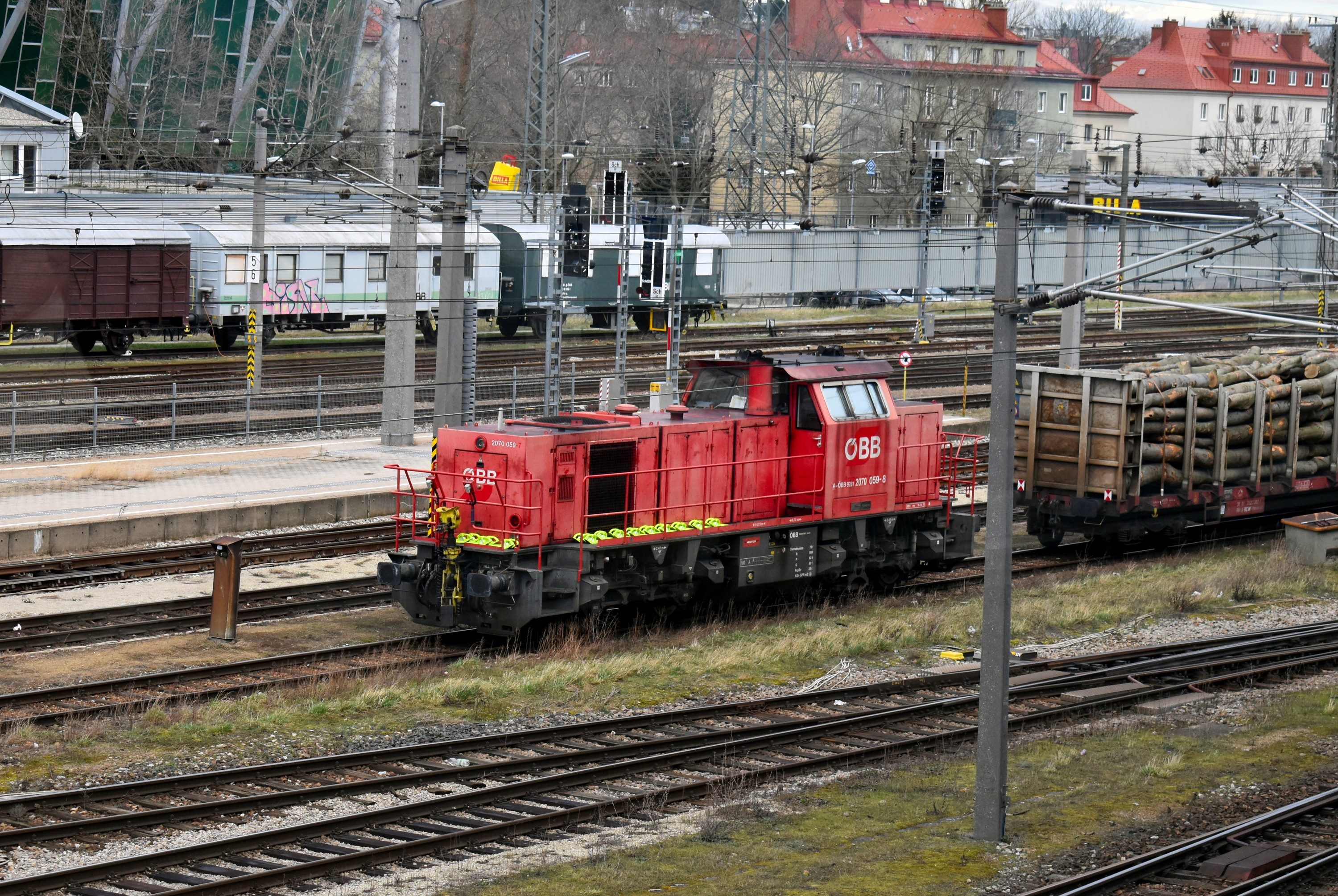 Güterzüge  Wien-Hütteldorf