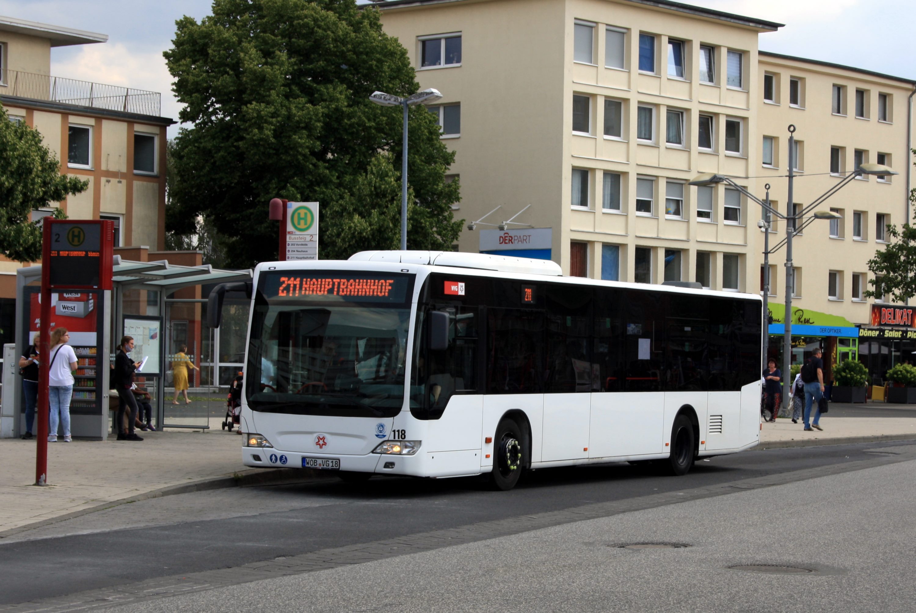 211 Wolfsburg Hbf Wolfsburg ZOB
