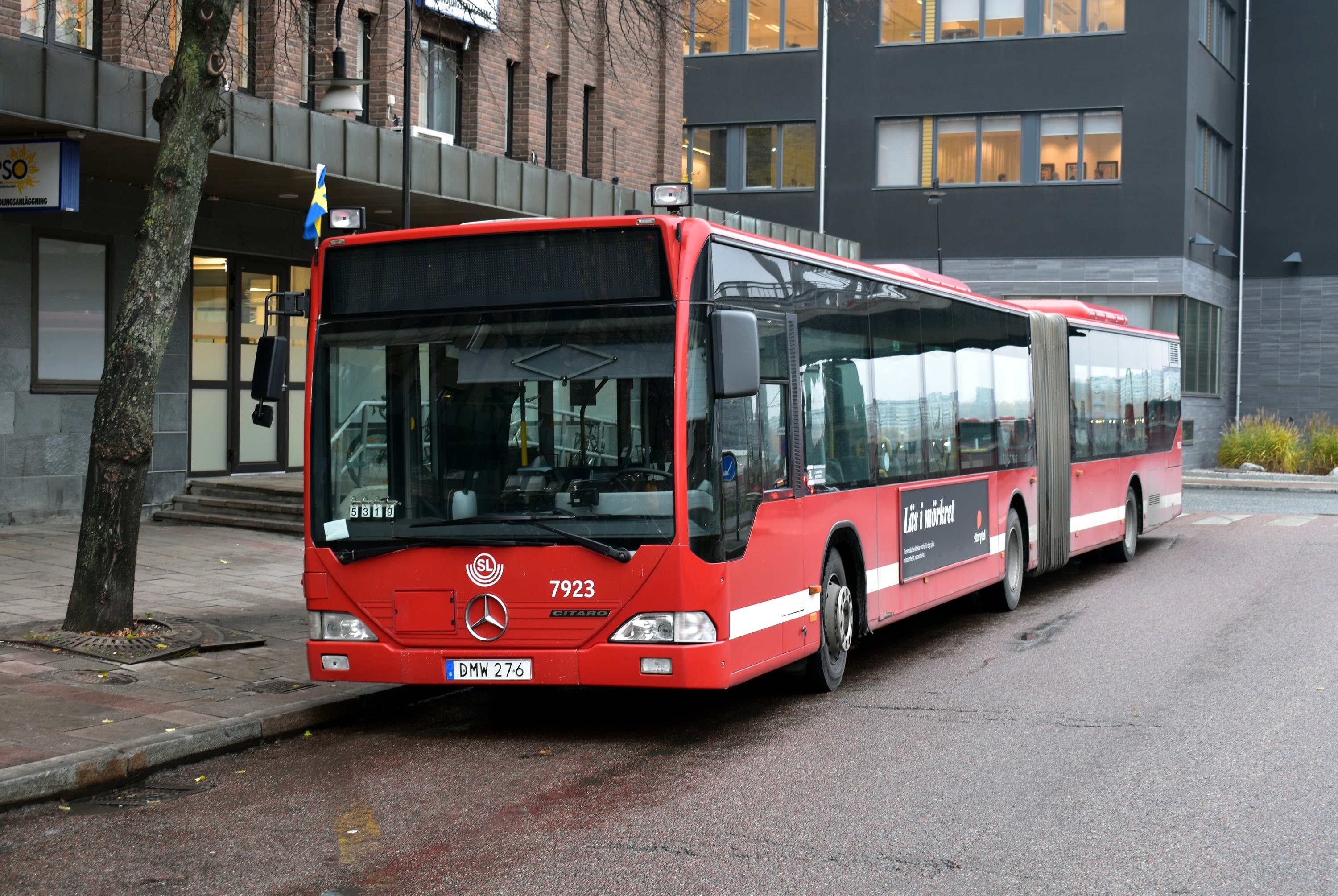 D Dienstfahrt Sundyberg centrum