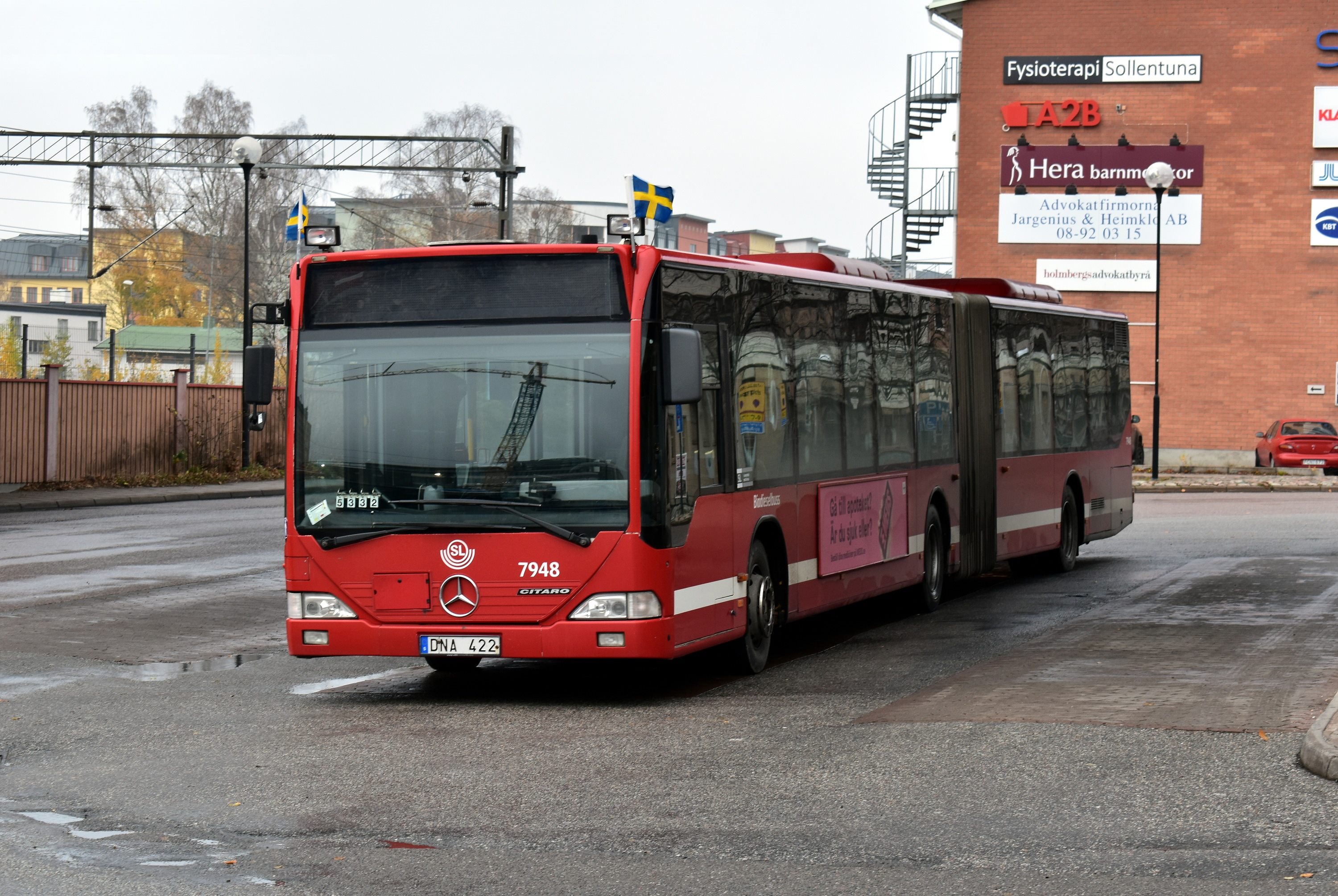 D Dienstfahrt Sollentuna Station