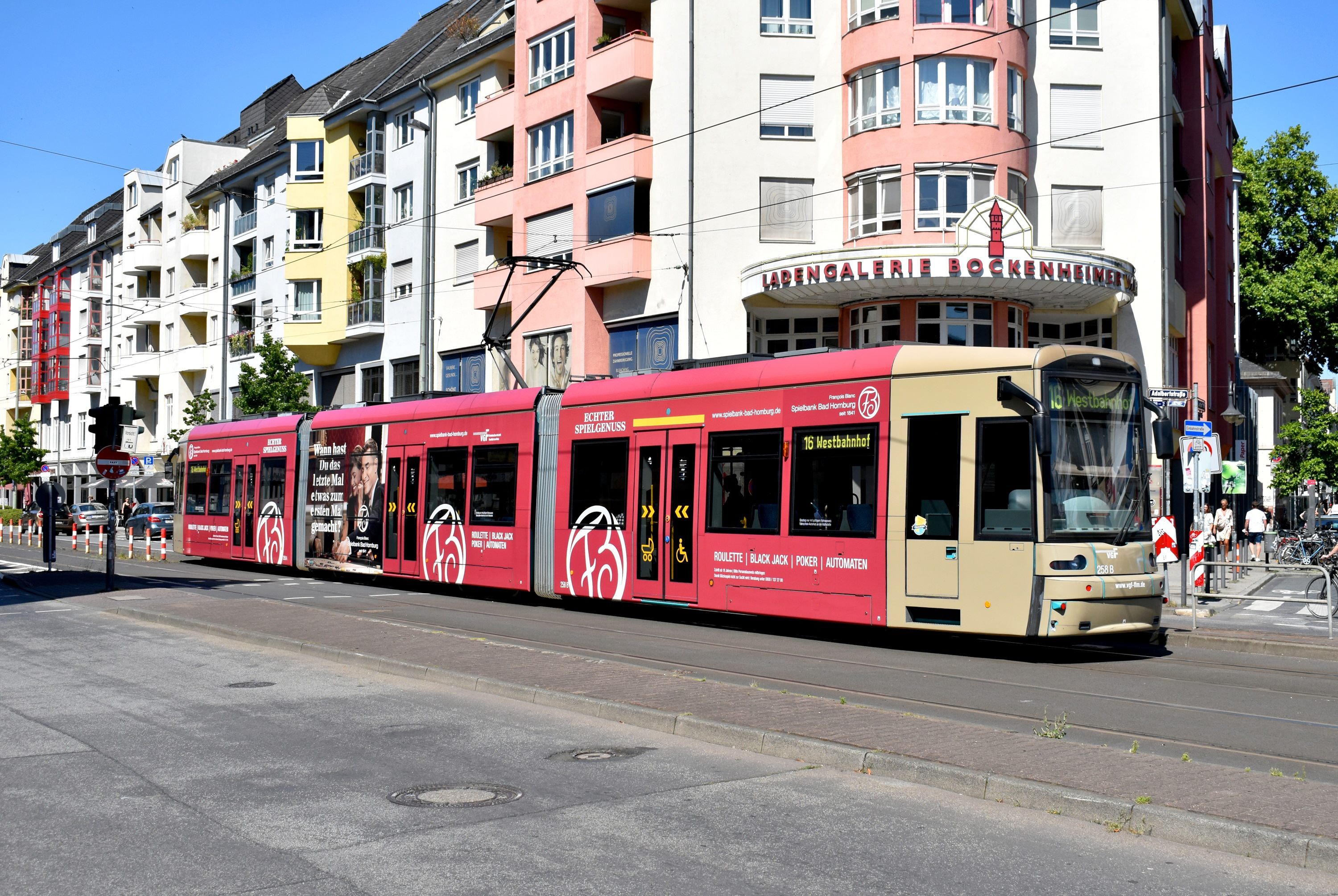 16 F-Westbahnhof (S) F-Bockenheimer Warte