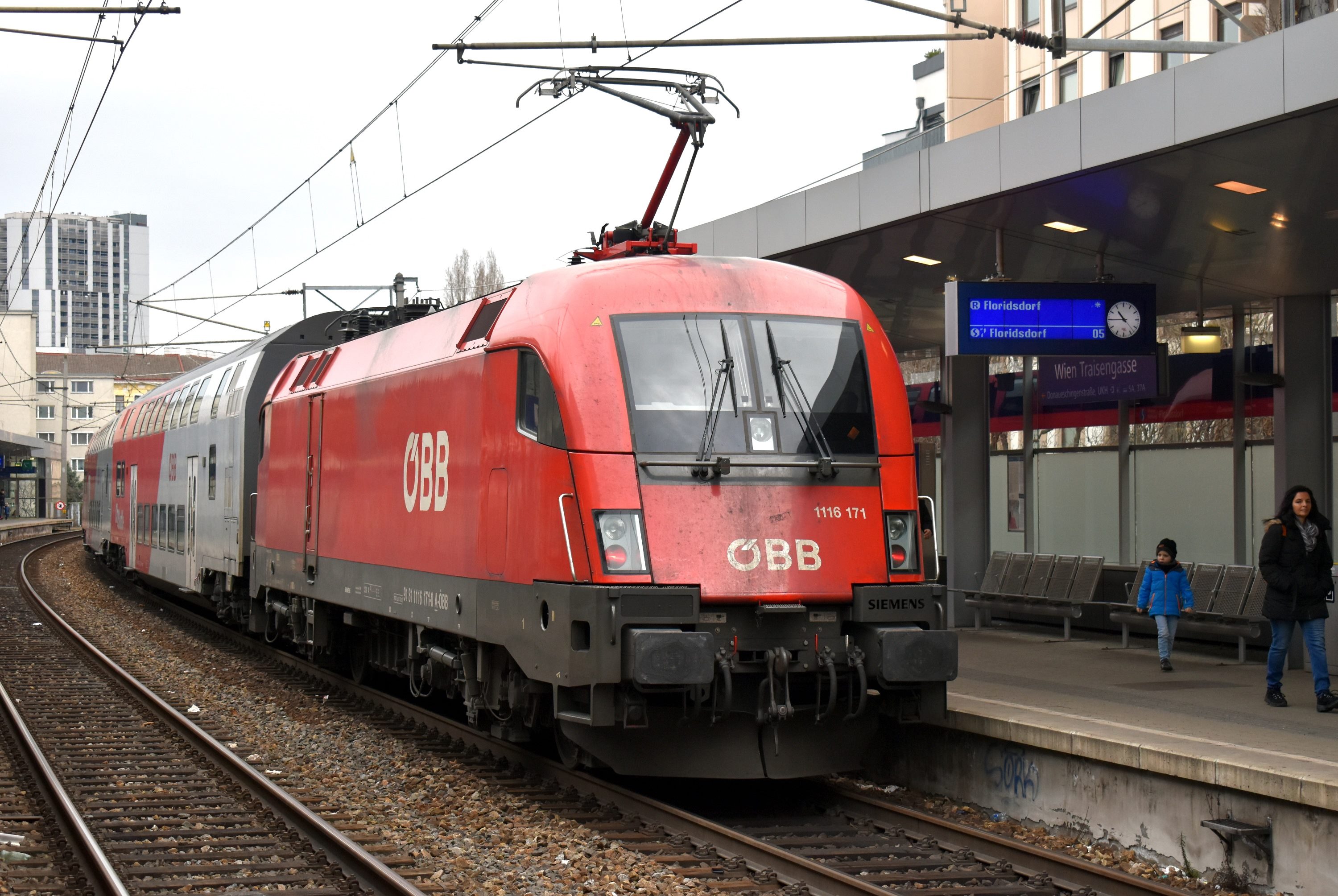 Regionalverkehr Wien-Floridsdorf Wien-Traisengasse