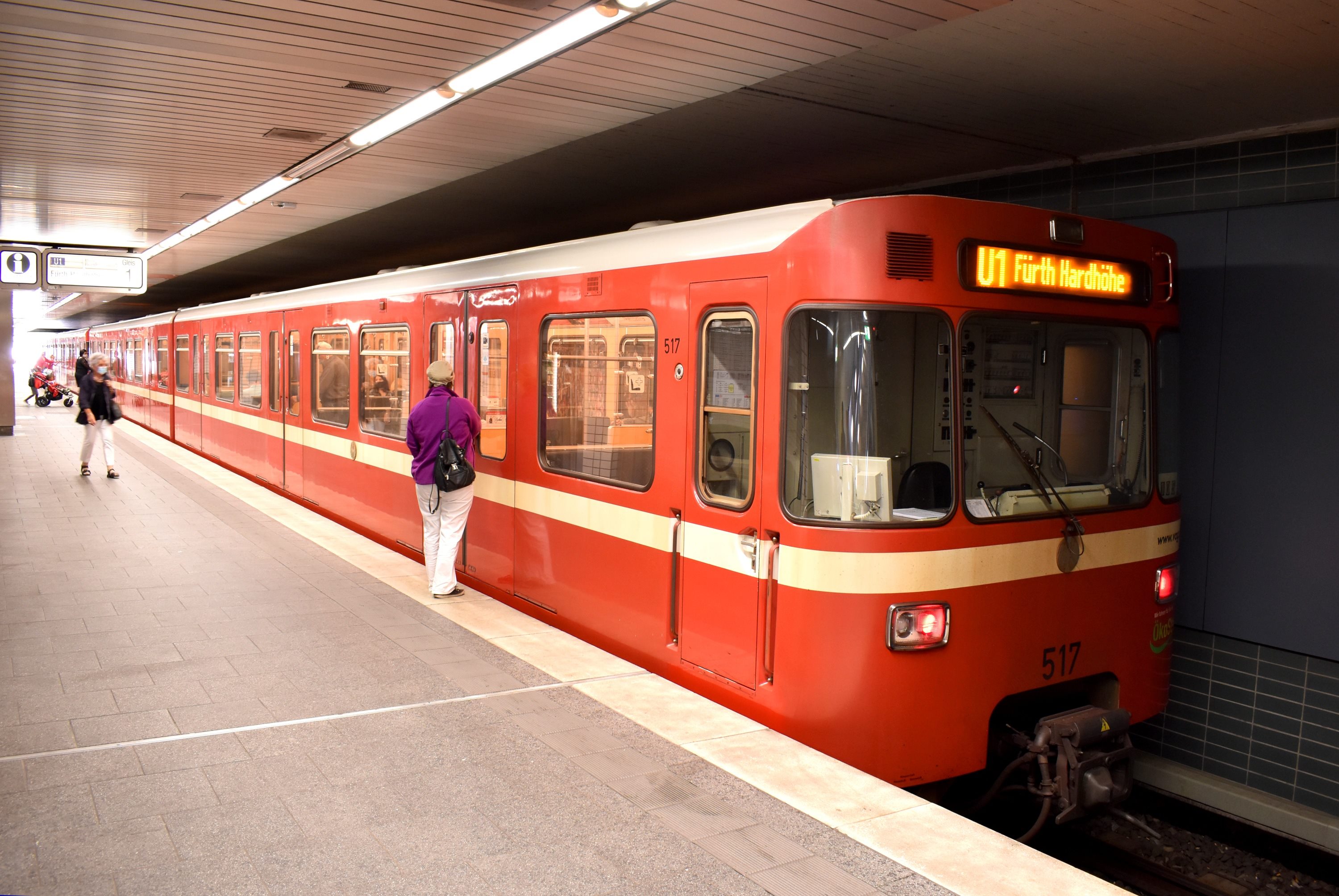 U1 FÜ-Hardhöhe N-Langwasser Mitte