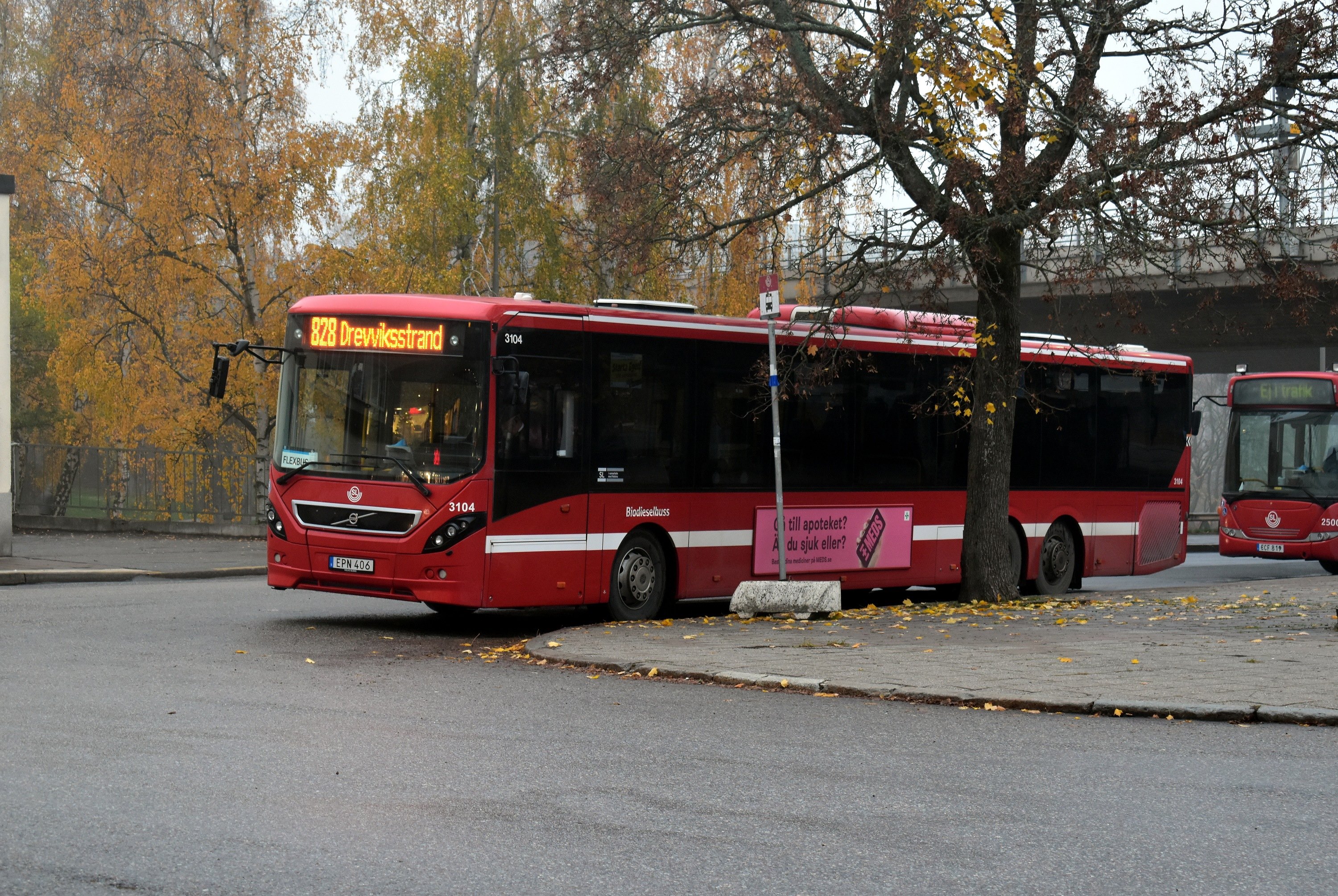 828 Huddinge Rondovägen Farsta centrum