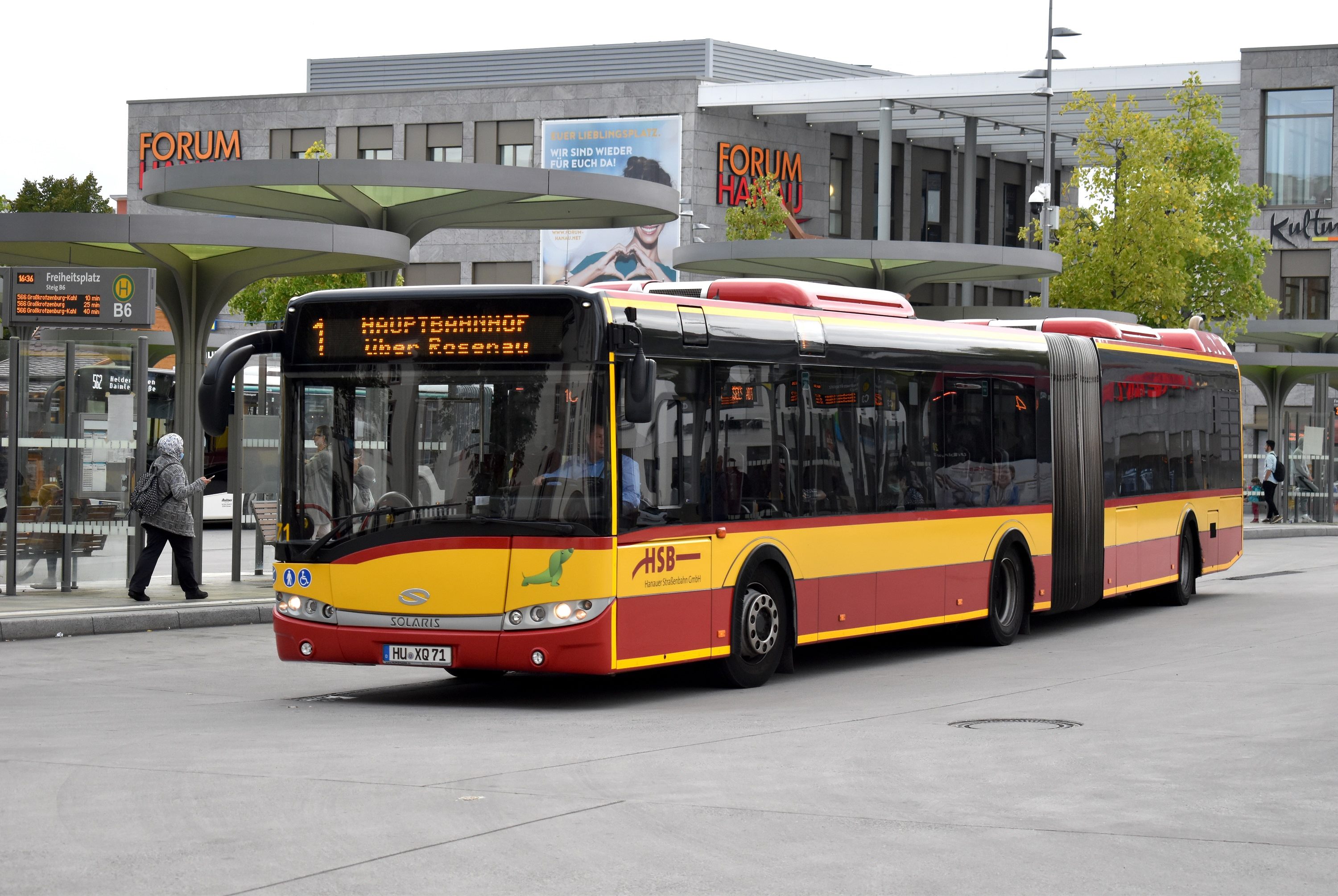 1 Hanau Hbf HU-Freiheitsplatz