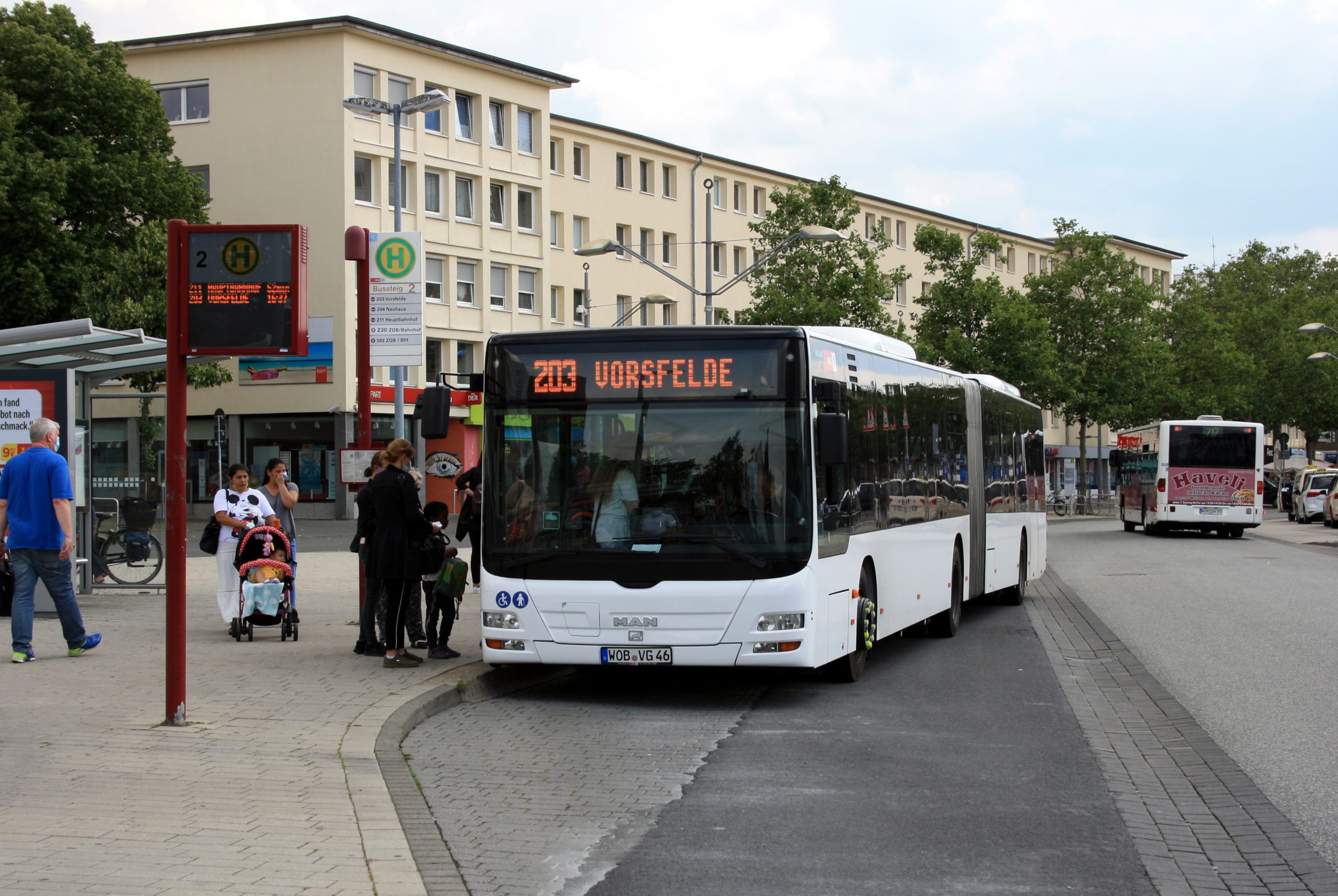 203 WOB-Vorsfelde Wolfsburg ZOB