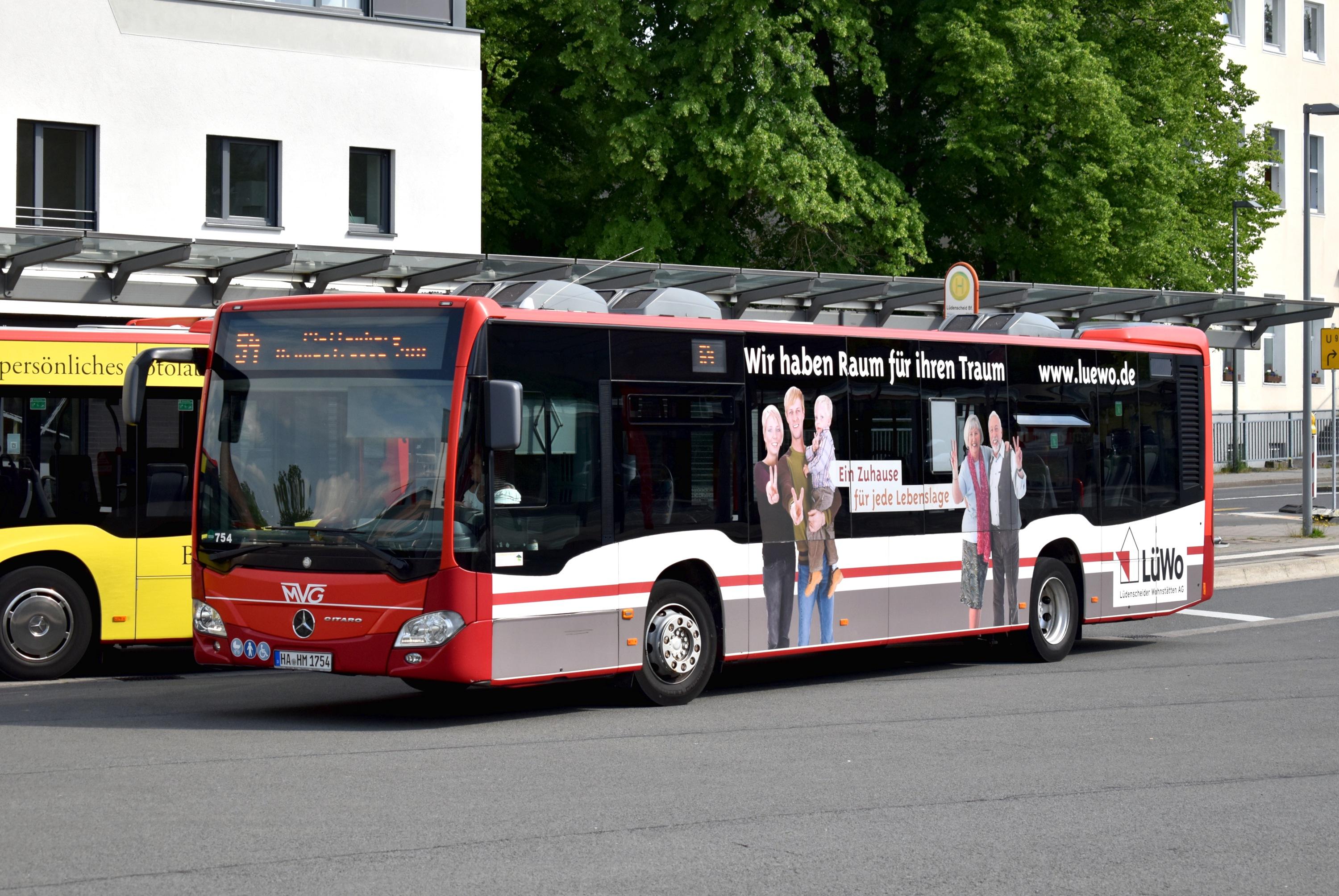 54 Plettenberg-Grünestraße/ZOB Lüdenscheid Bf