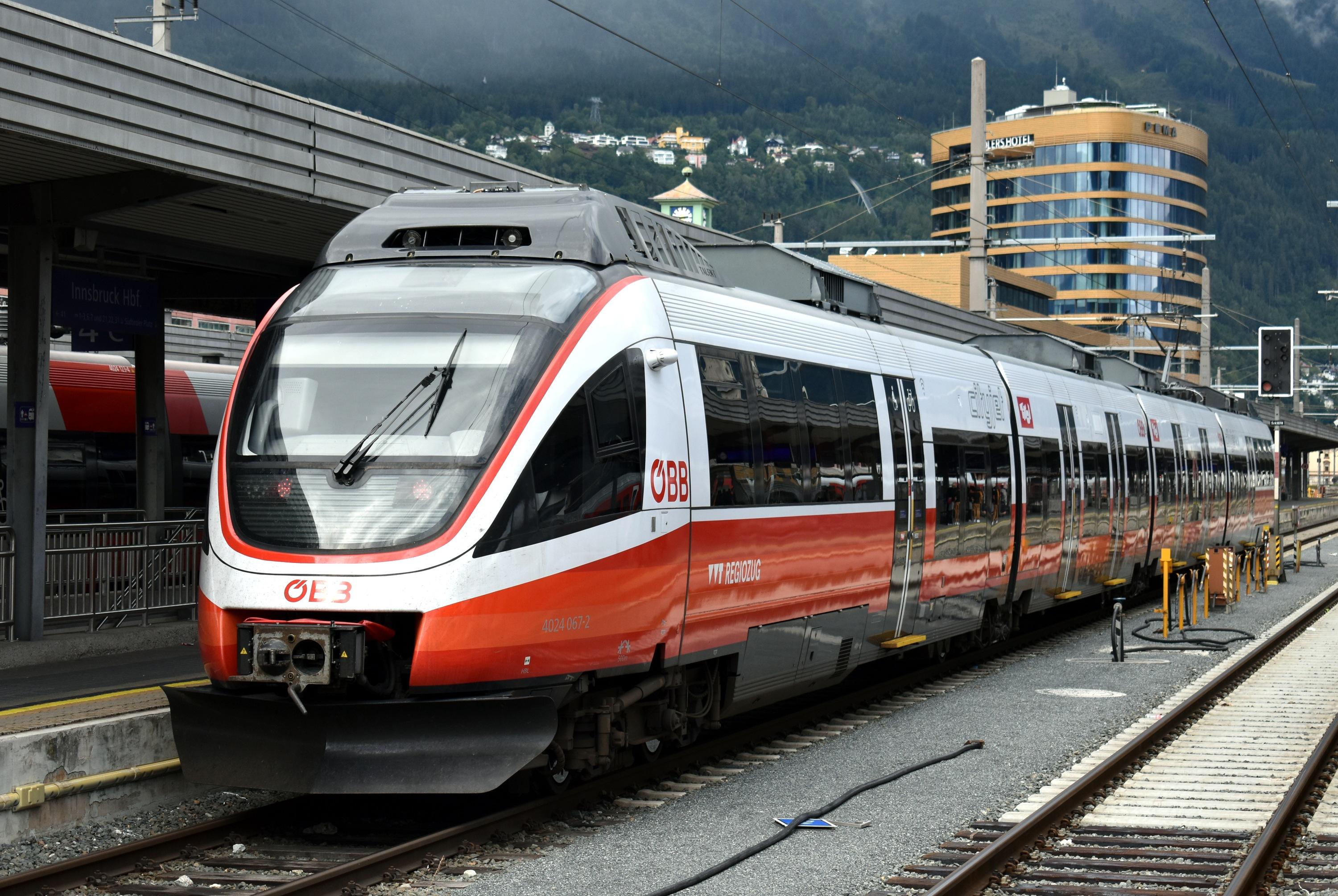 Regionalverkehr  Innsbruck Hbf