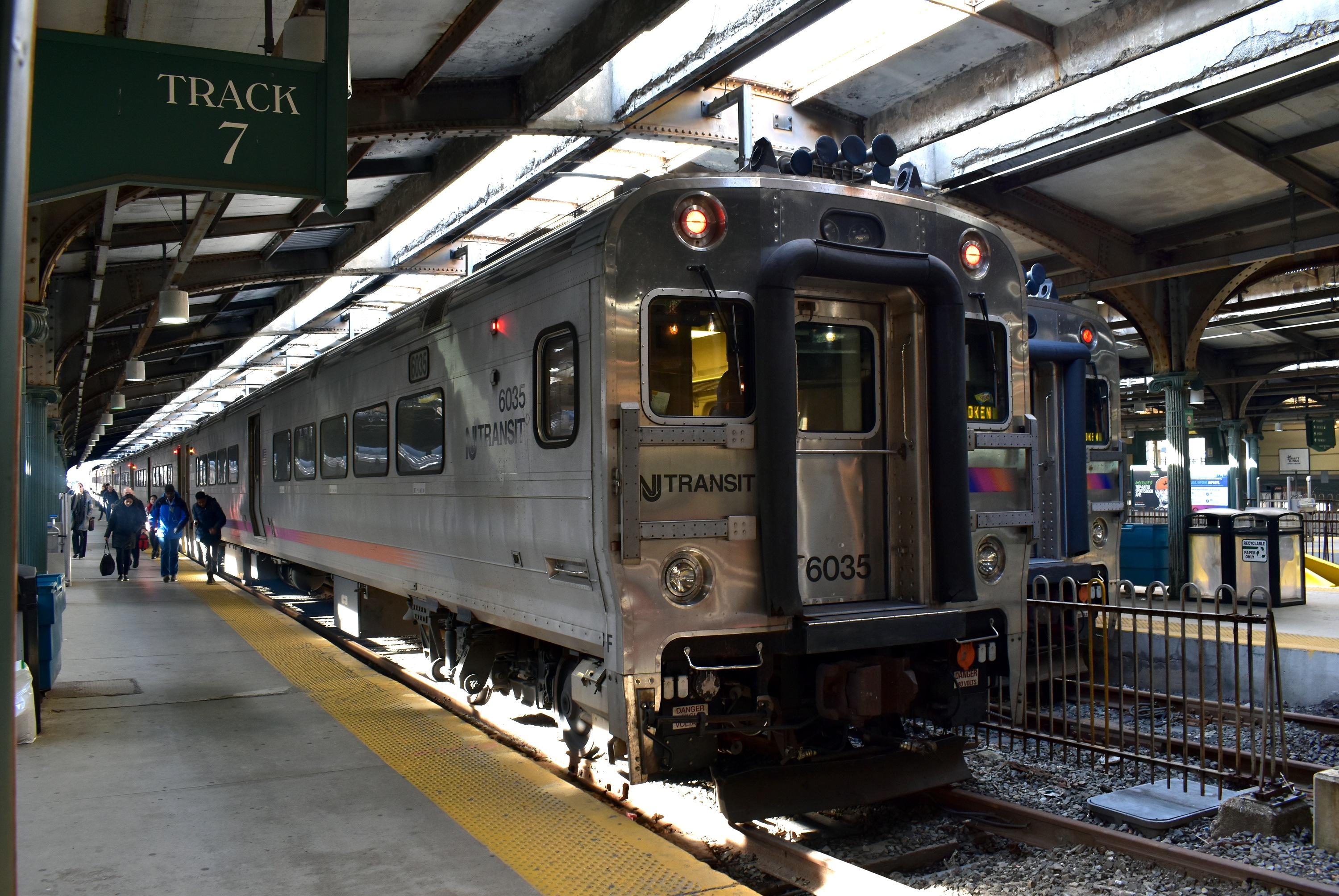 NJ Transit Commuter Hoboken Hoboken