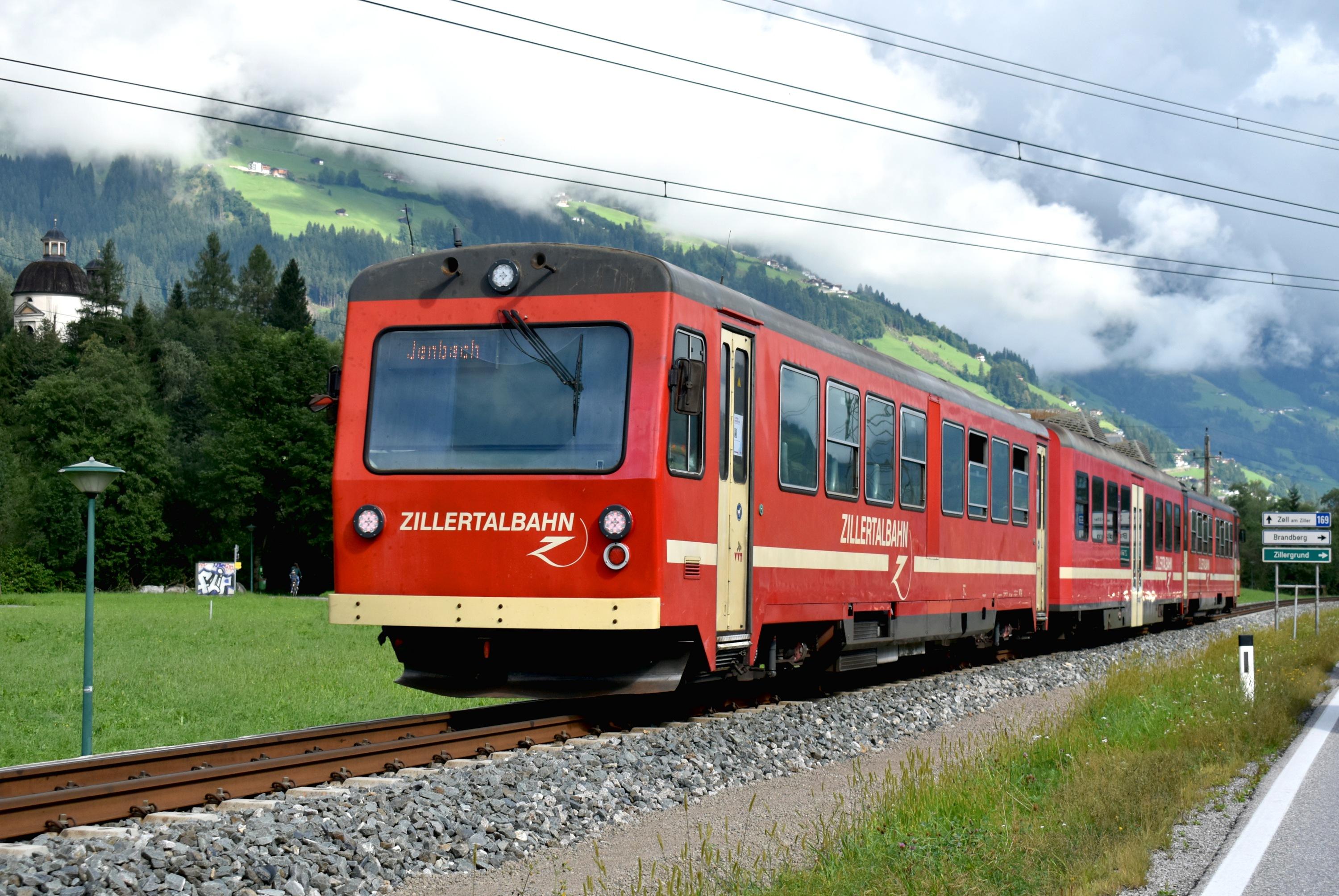 Zillertalbahn Jenbach Mayrhofen
