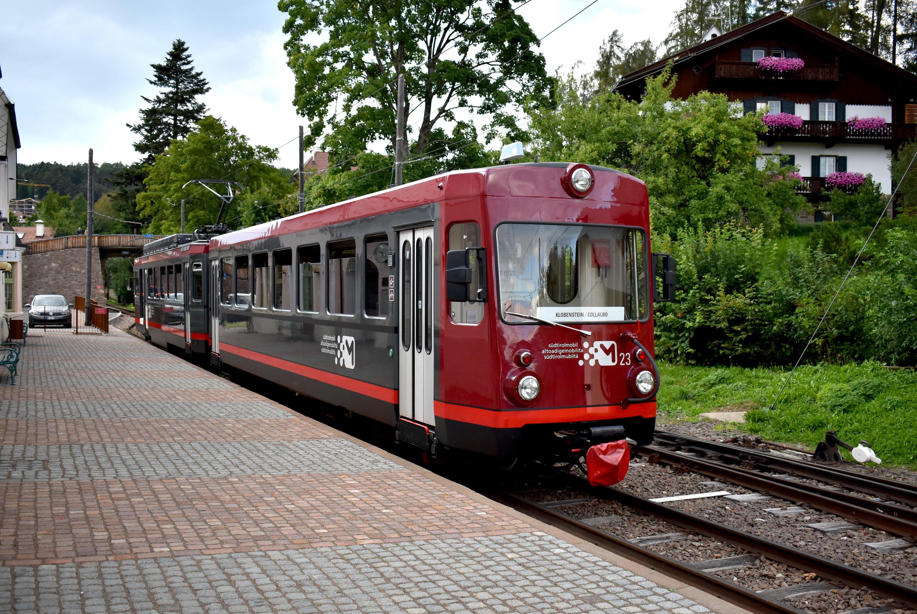 Rittnerbahn Oberbozen/Soprabolzano Klobenstein/Collalbo