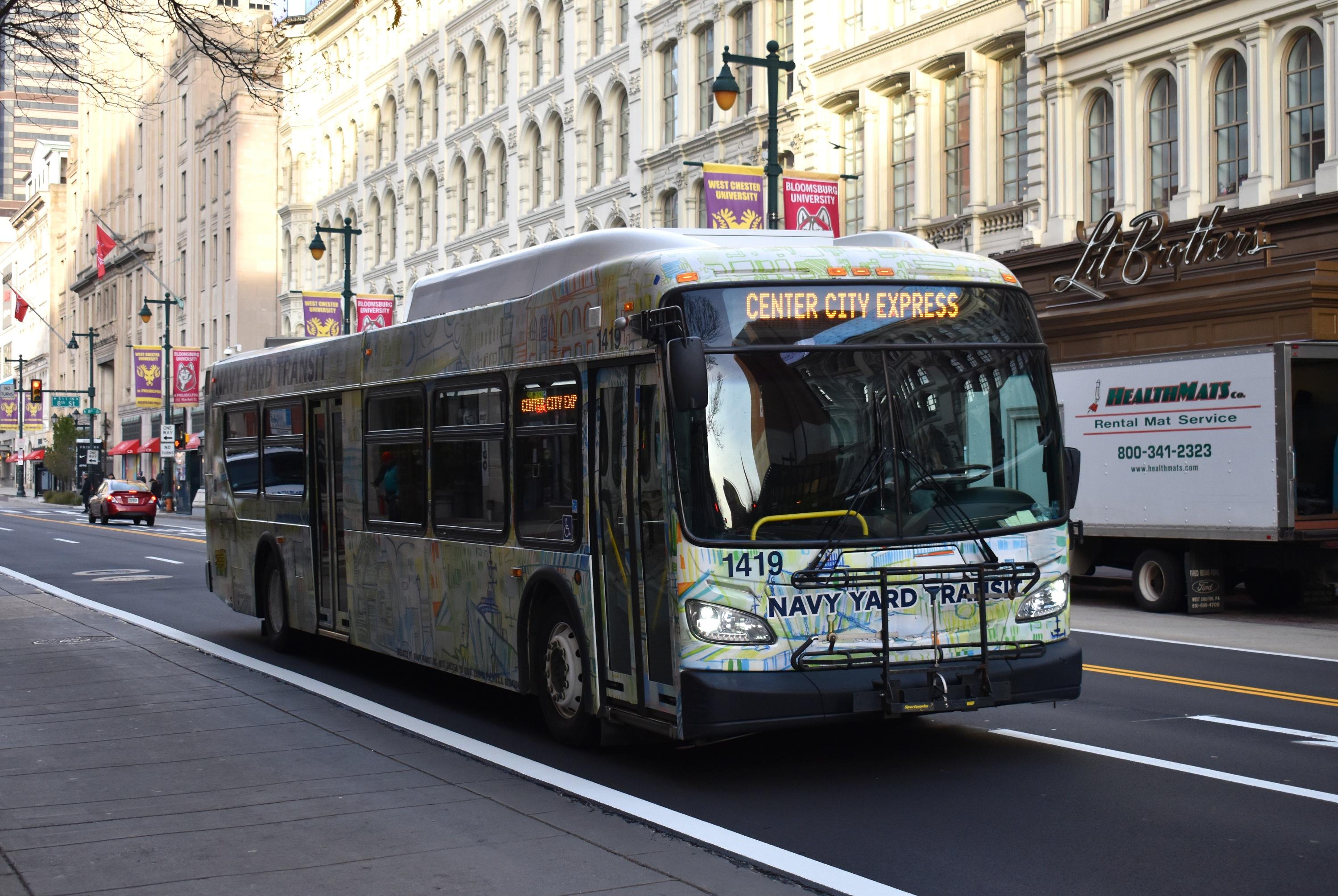 Navy Yard Shuttle  Market/7th