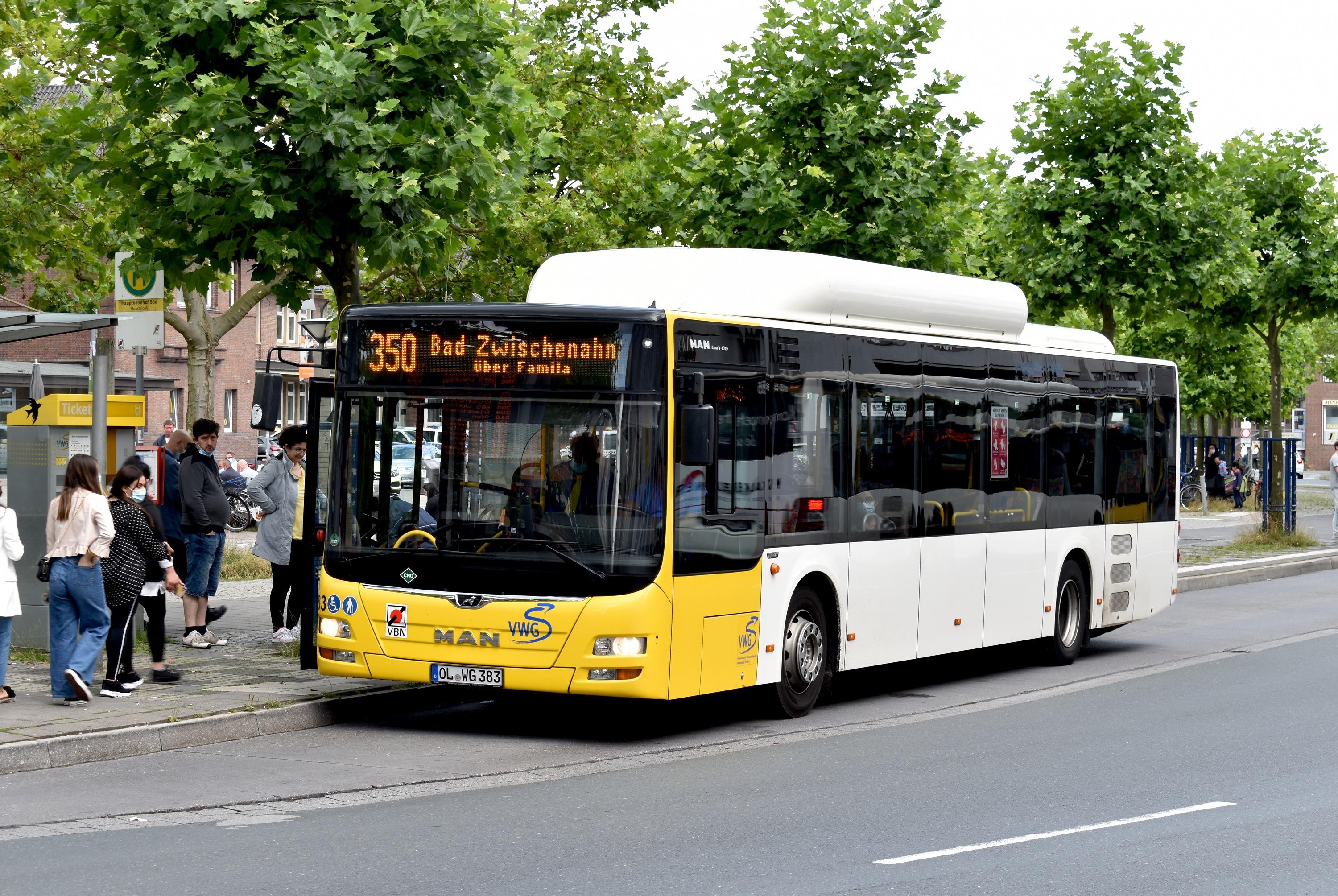 350 Bad Zwischenahn ZOB OL-Hauptbahnhof Süd