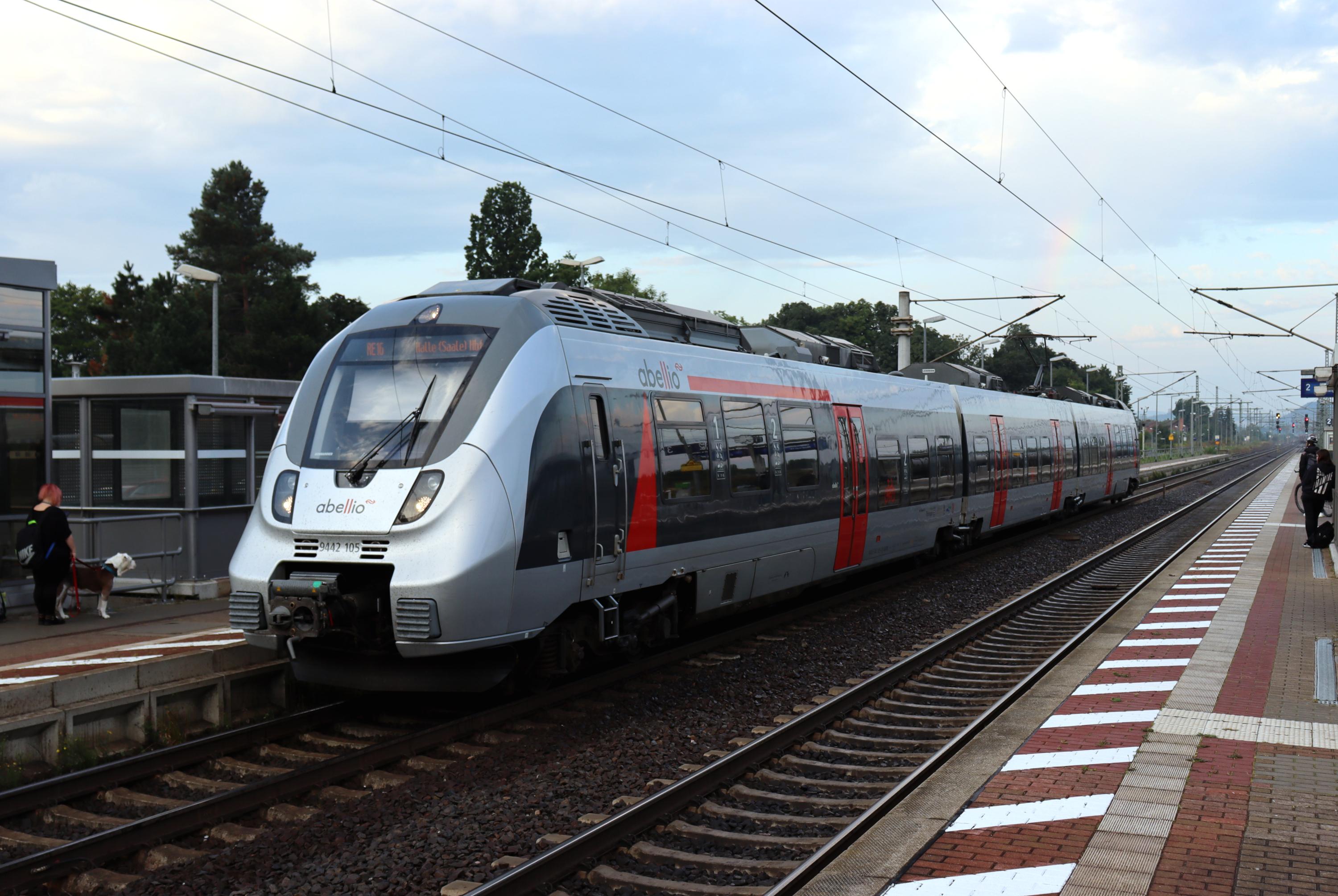 RE16 Halle (Saale) Hbf Neudietendorf