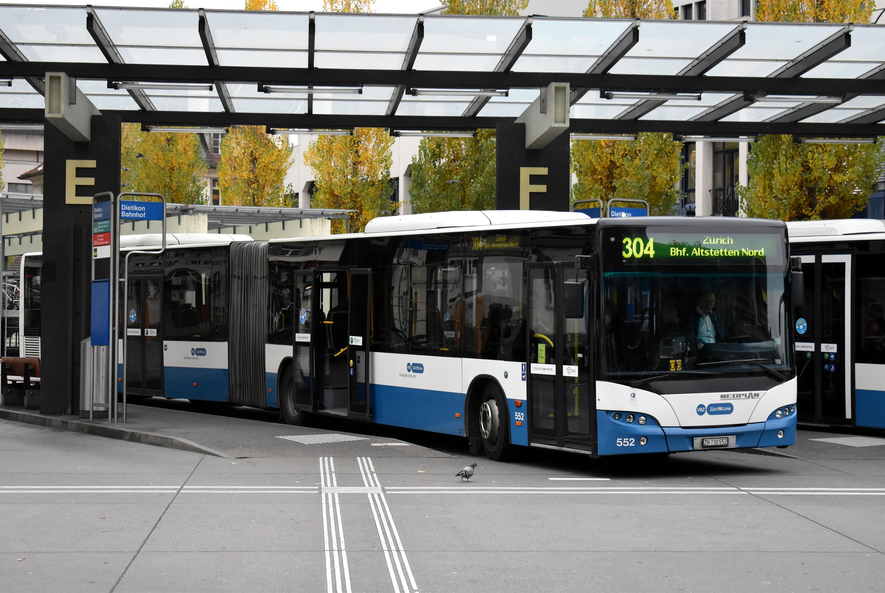 304 Bahnhof Altstetten Nord Bahnhof Dietikon