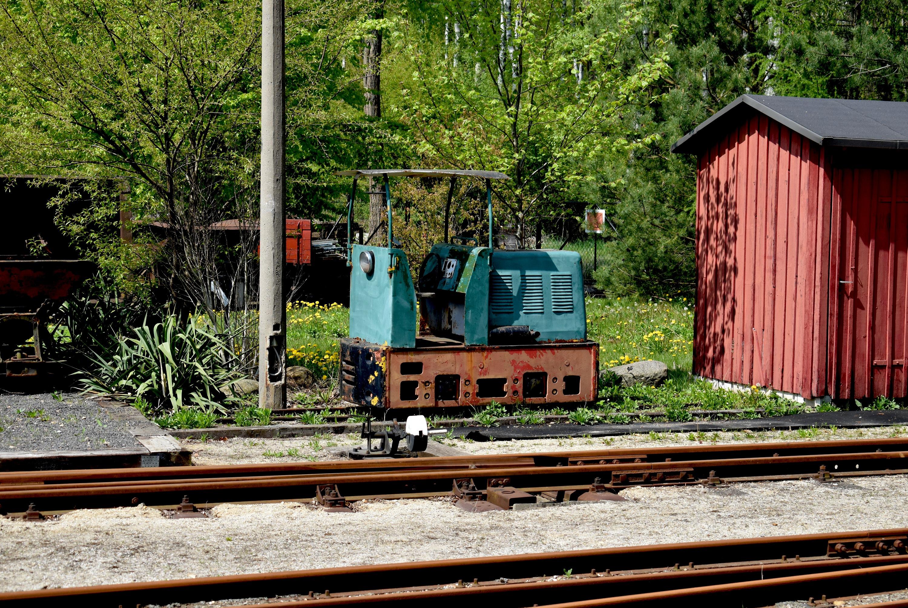 Waldeisenbahn Muskau  Museumsbahnhof "Anlage Mitte"