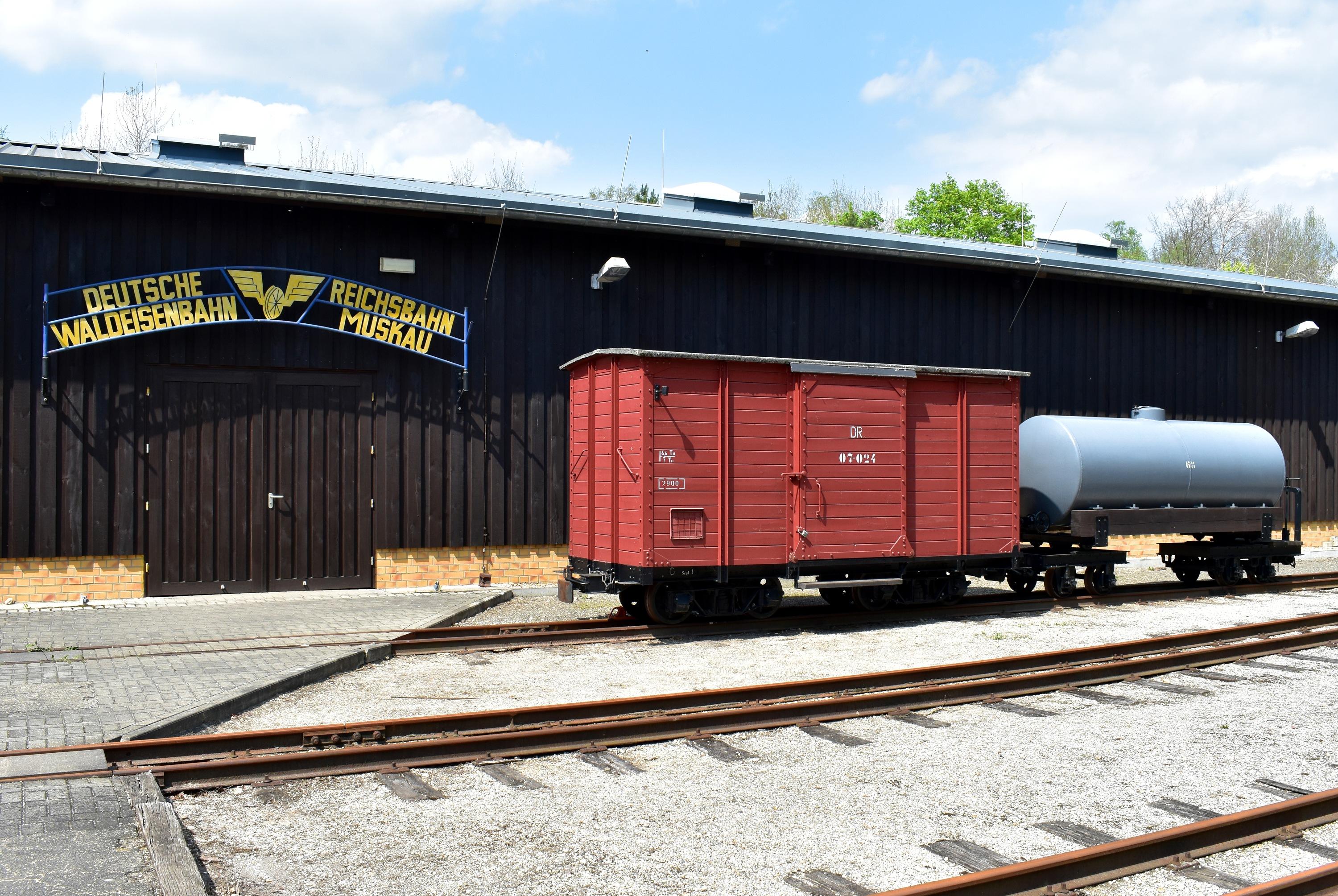 Waldeisenbahn Muskau  Museumsbahnhof 