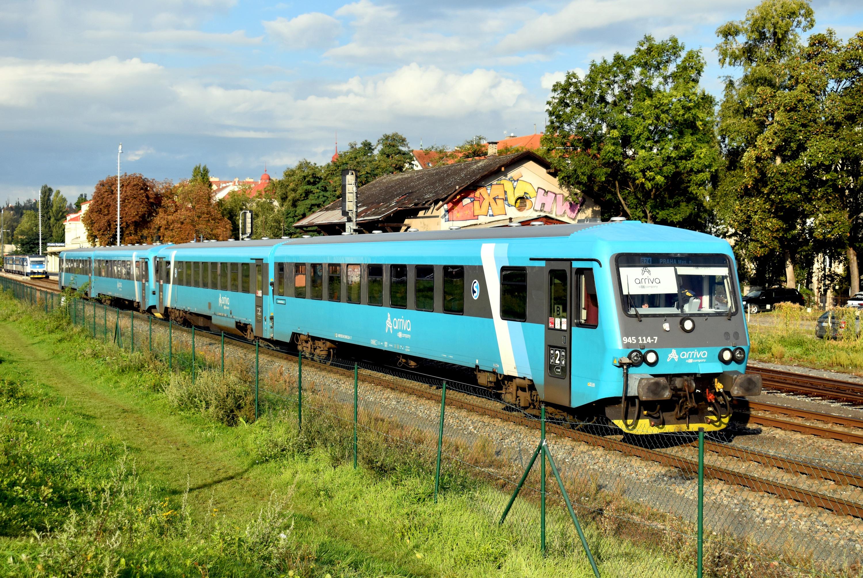 R24 Praha-Masarykovo nádraží Praha-Dejvice