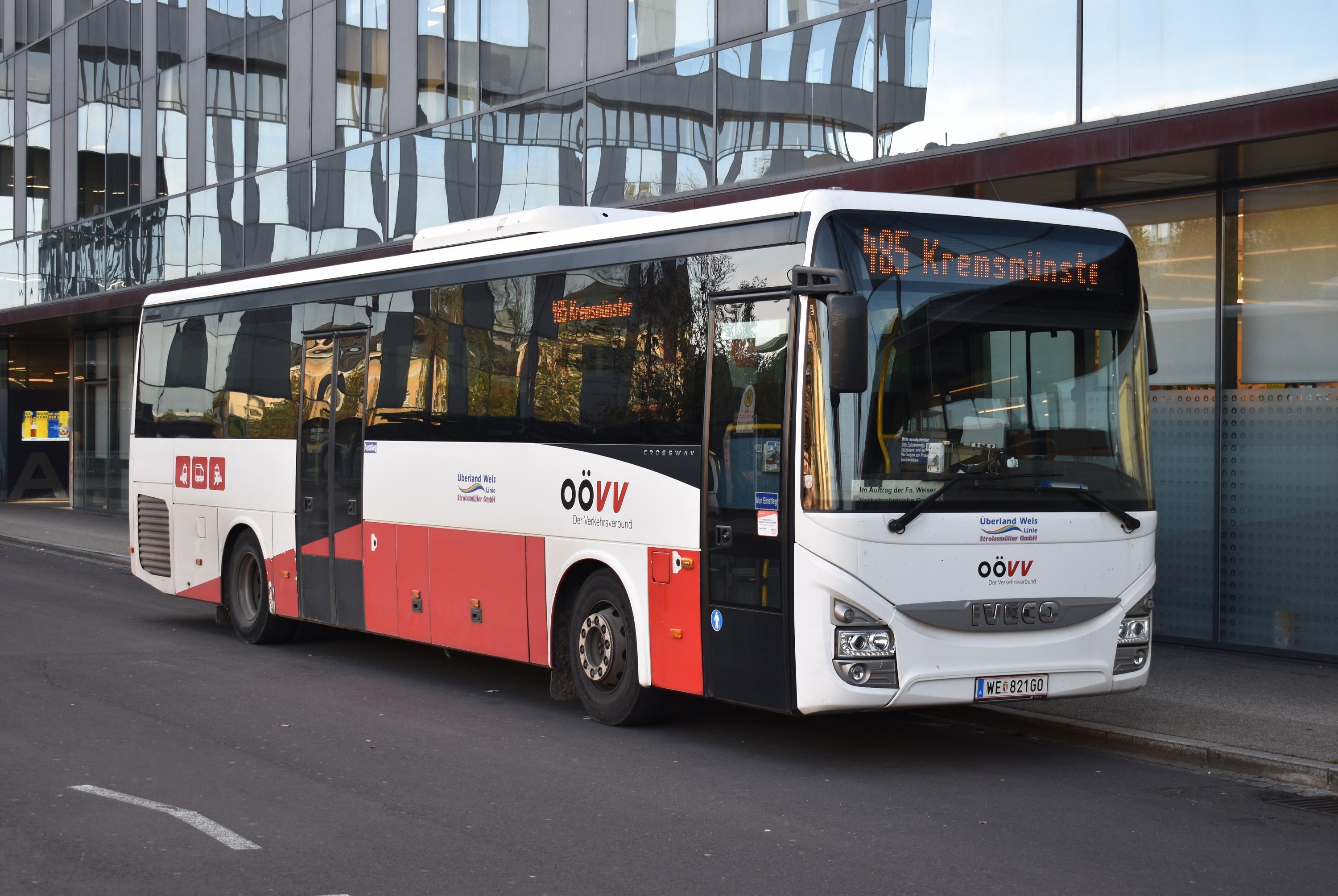 485 Kremsmünster-Glasgasse Wels Hbf