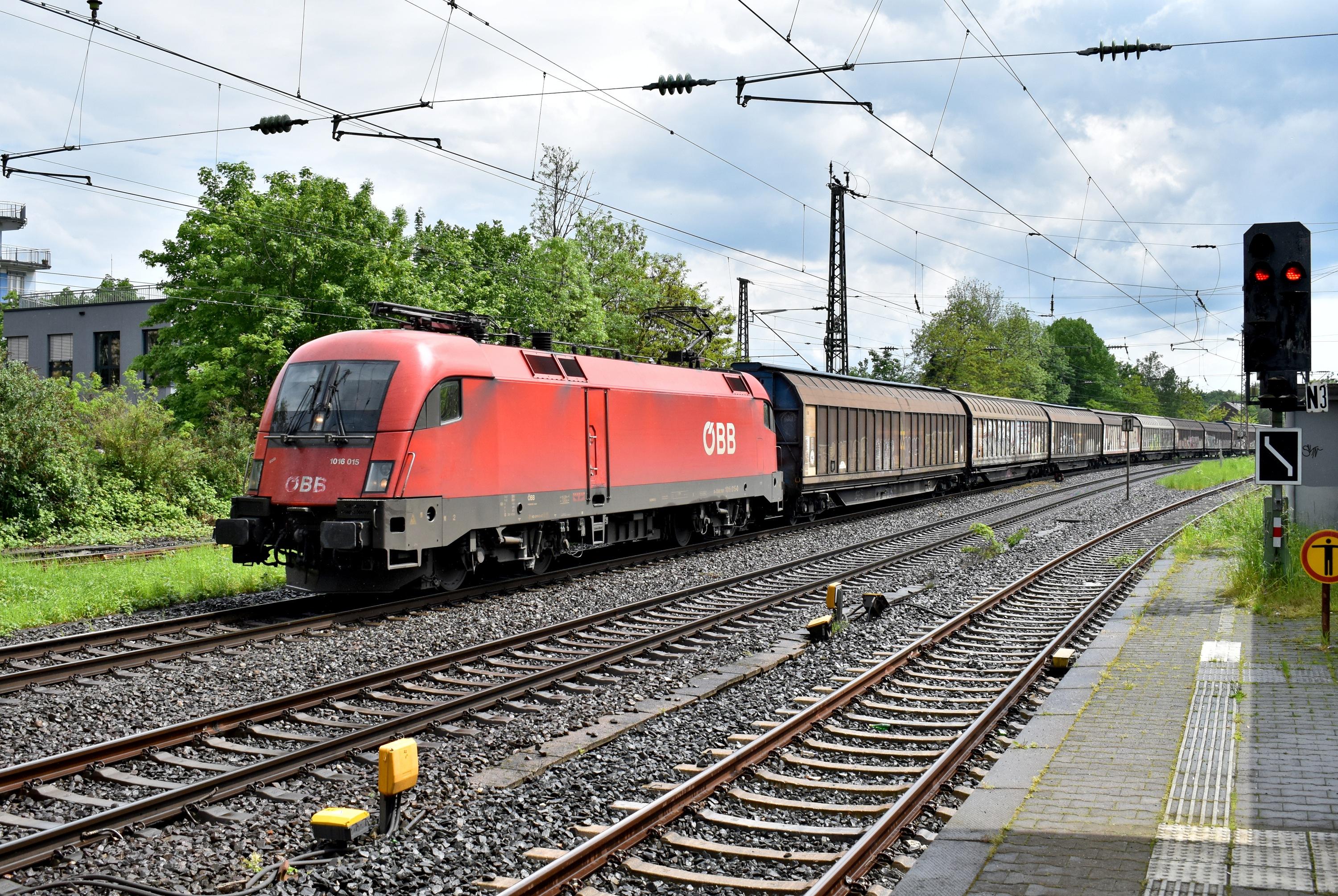 Güterzüge  Hilden-Süd