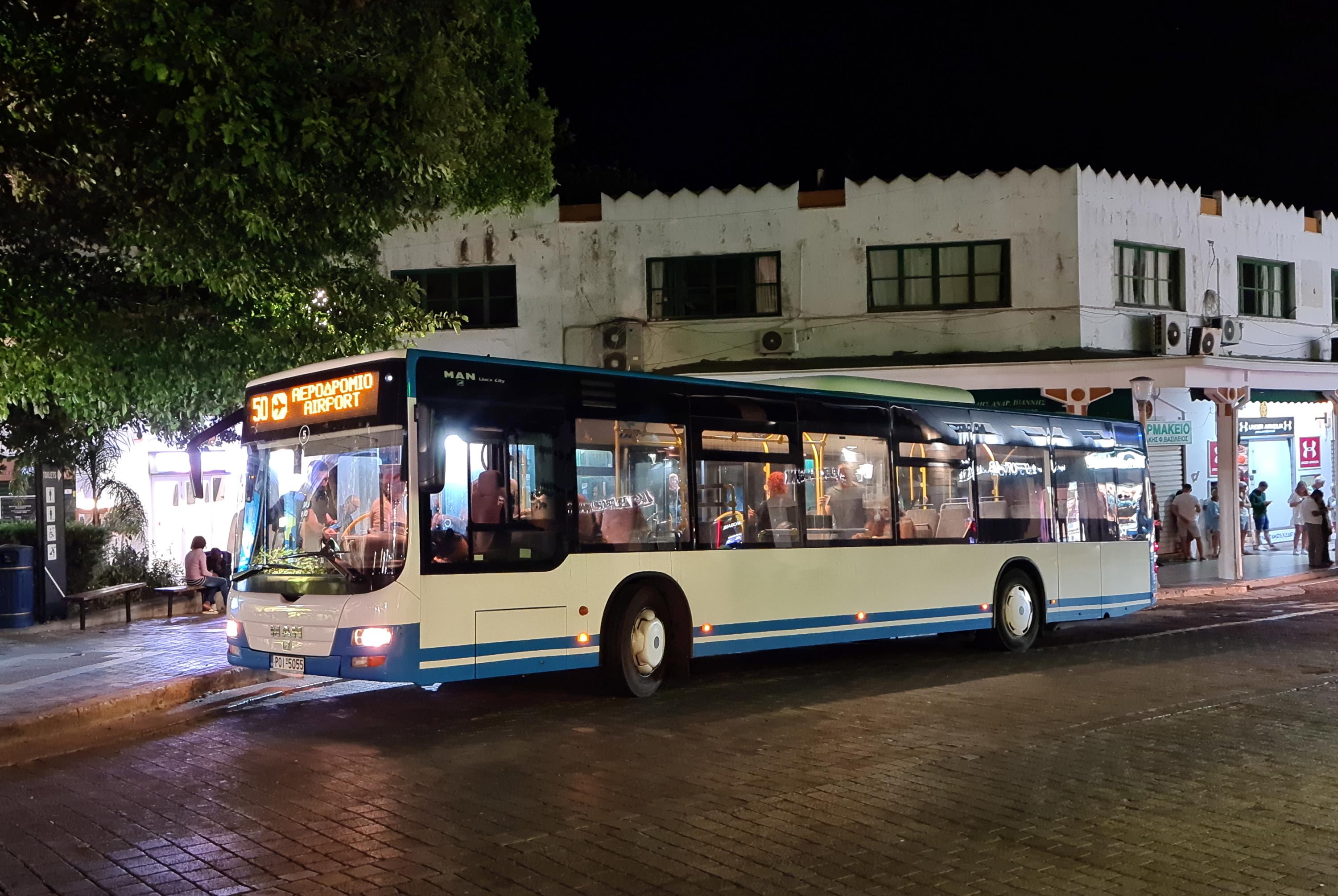 50 Rhodos Airport Rhodos Bus Station